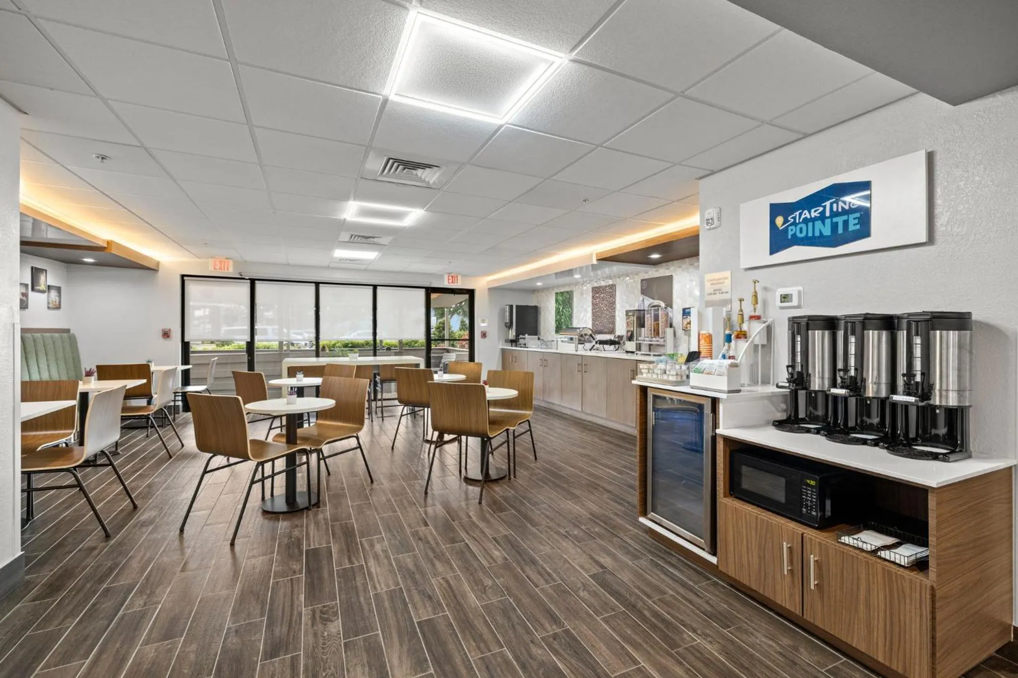 Dining area in Sleep Inn & Suites Lakeland I-4