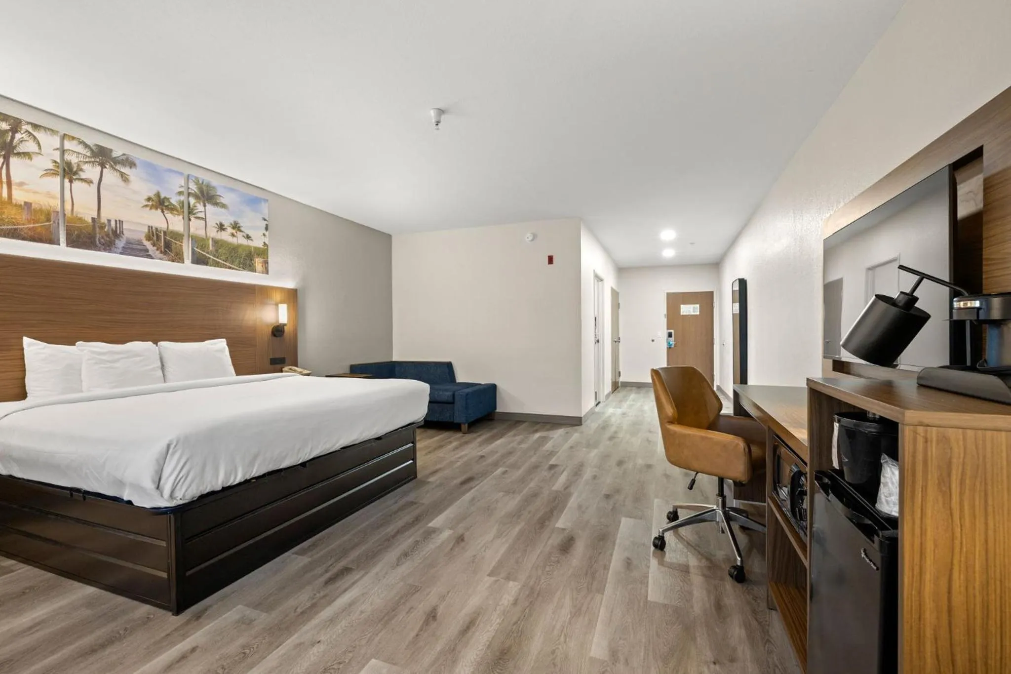 Bedroom, Bed in Sleep Inn & Suites Lakeland I-4