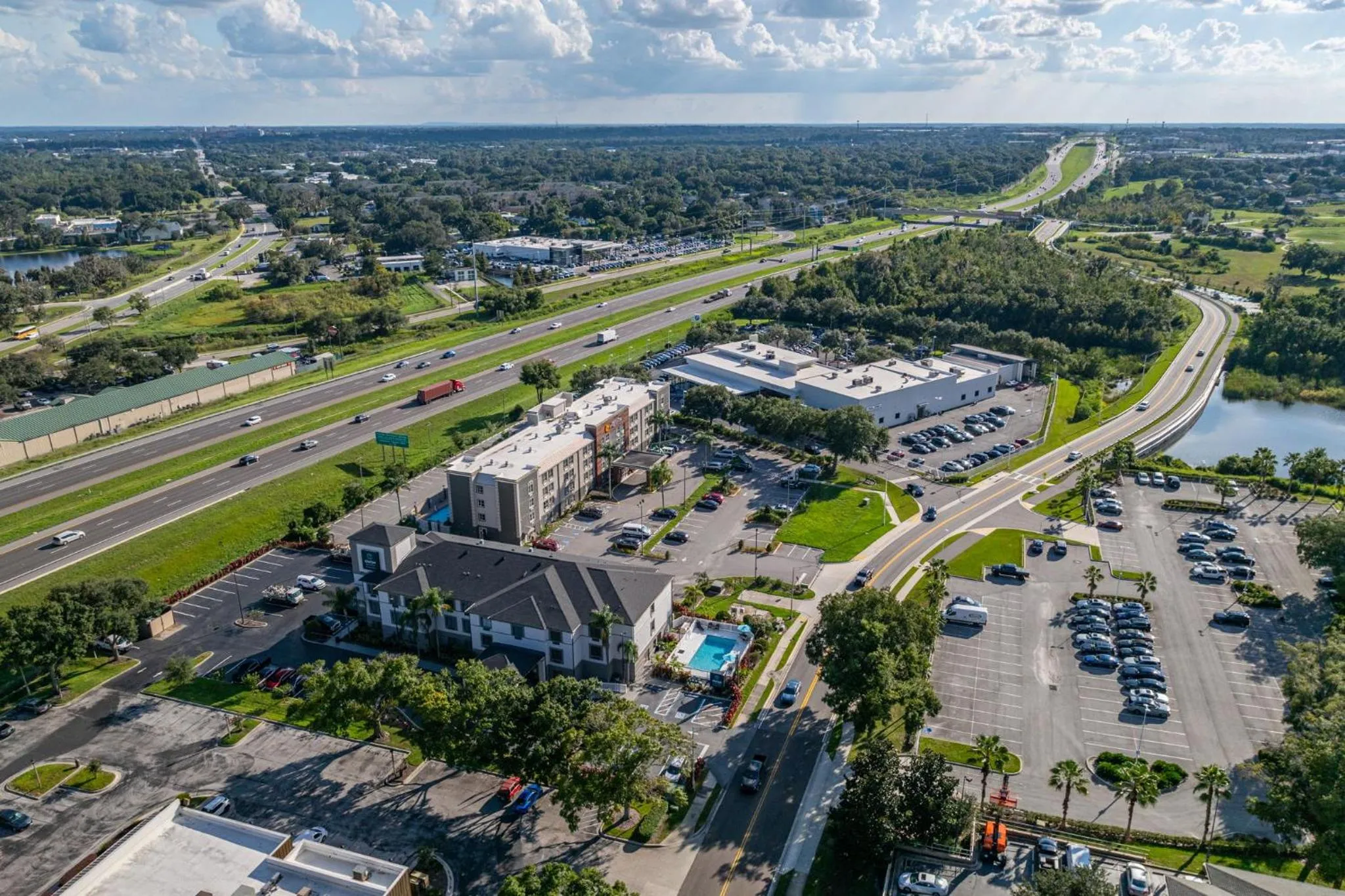 Property building in Sleep Inn & Suites Lakeland I-4