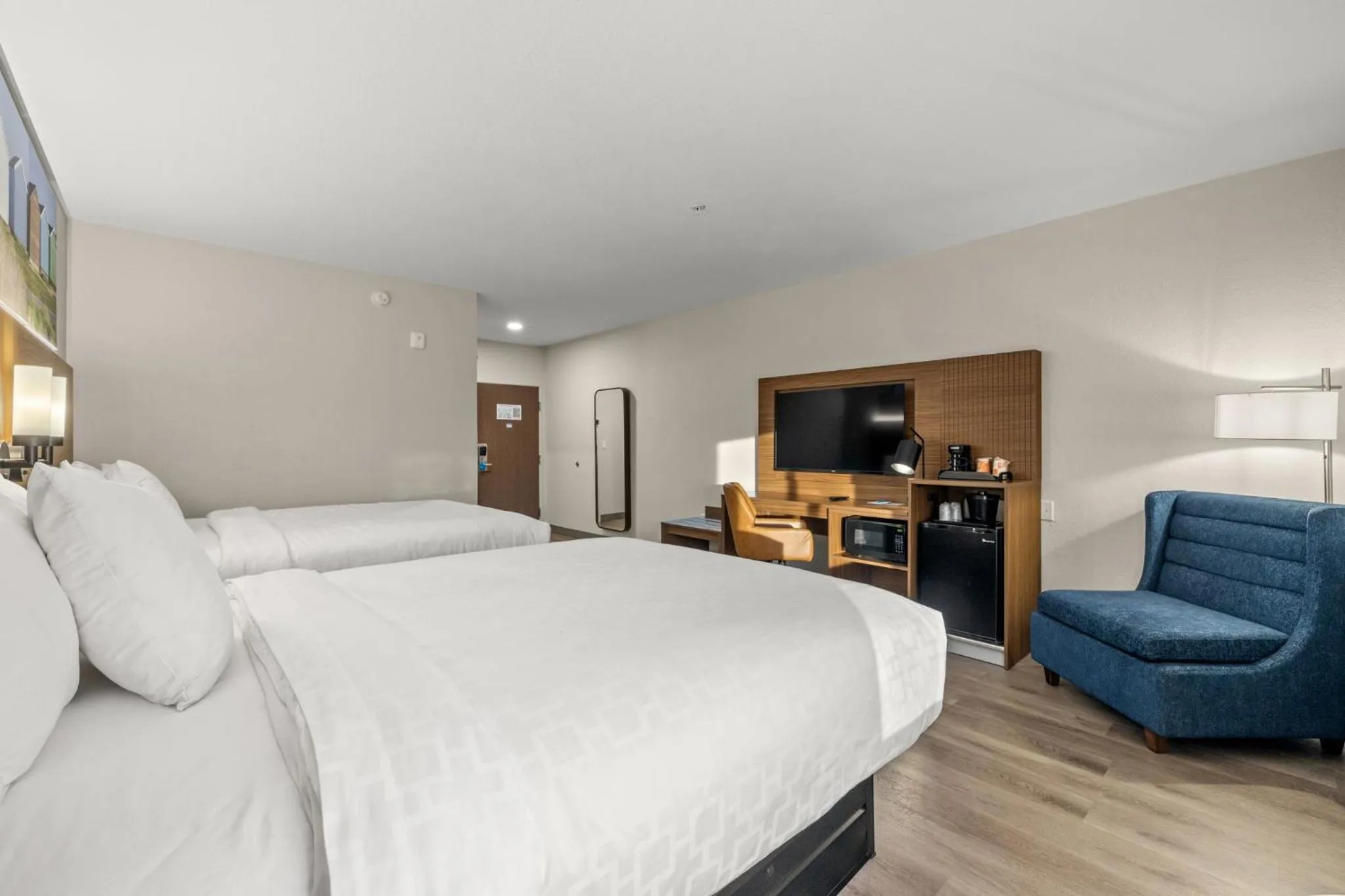 Bedroom, Bed in Sleep Inn & Suites Lakeland I-4