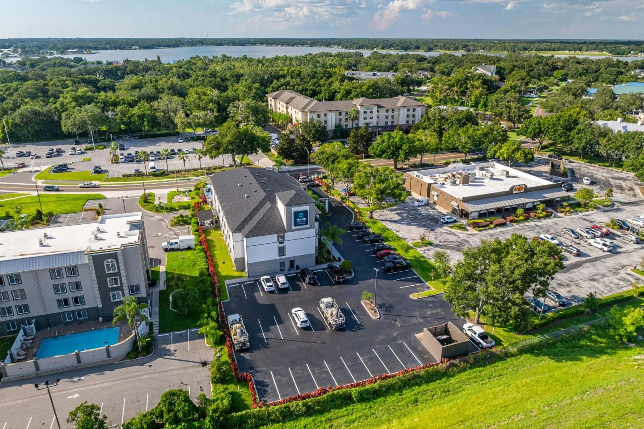 Bird's eye view in Sleep Inn & Suites Lakeland I-4