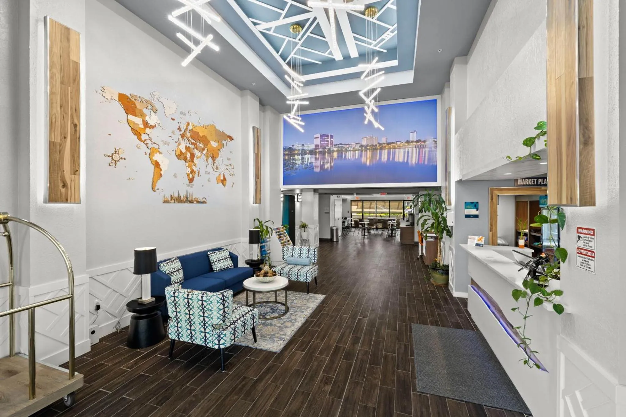 Lobby or reception in Sleep Inn & Suites Lakeland I-4