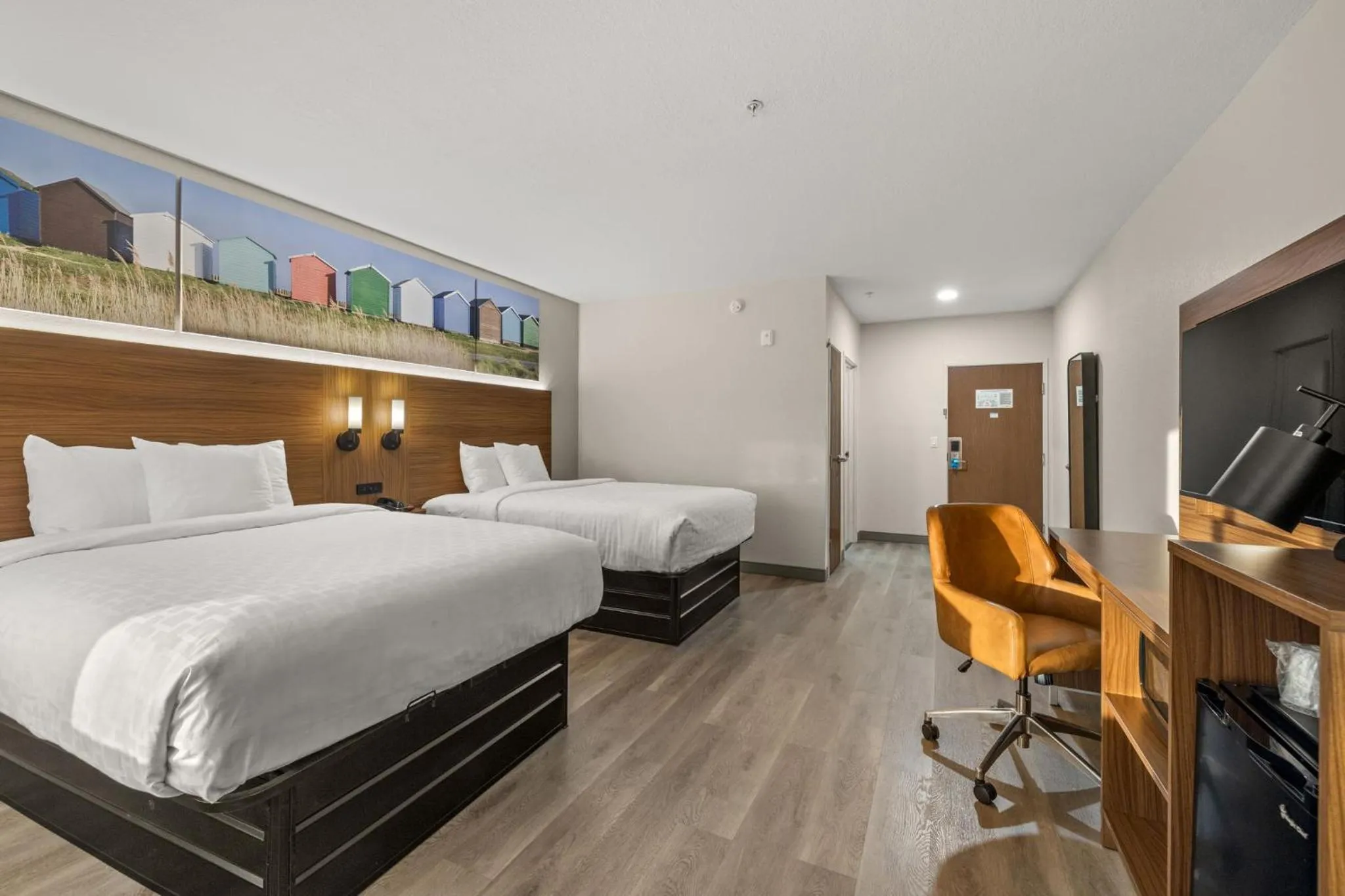 Bedroom, Bed in Sleep Inn & Suites Lakeland I-4