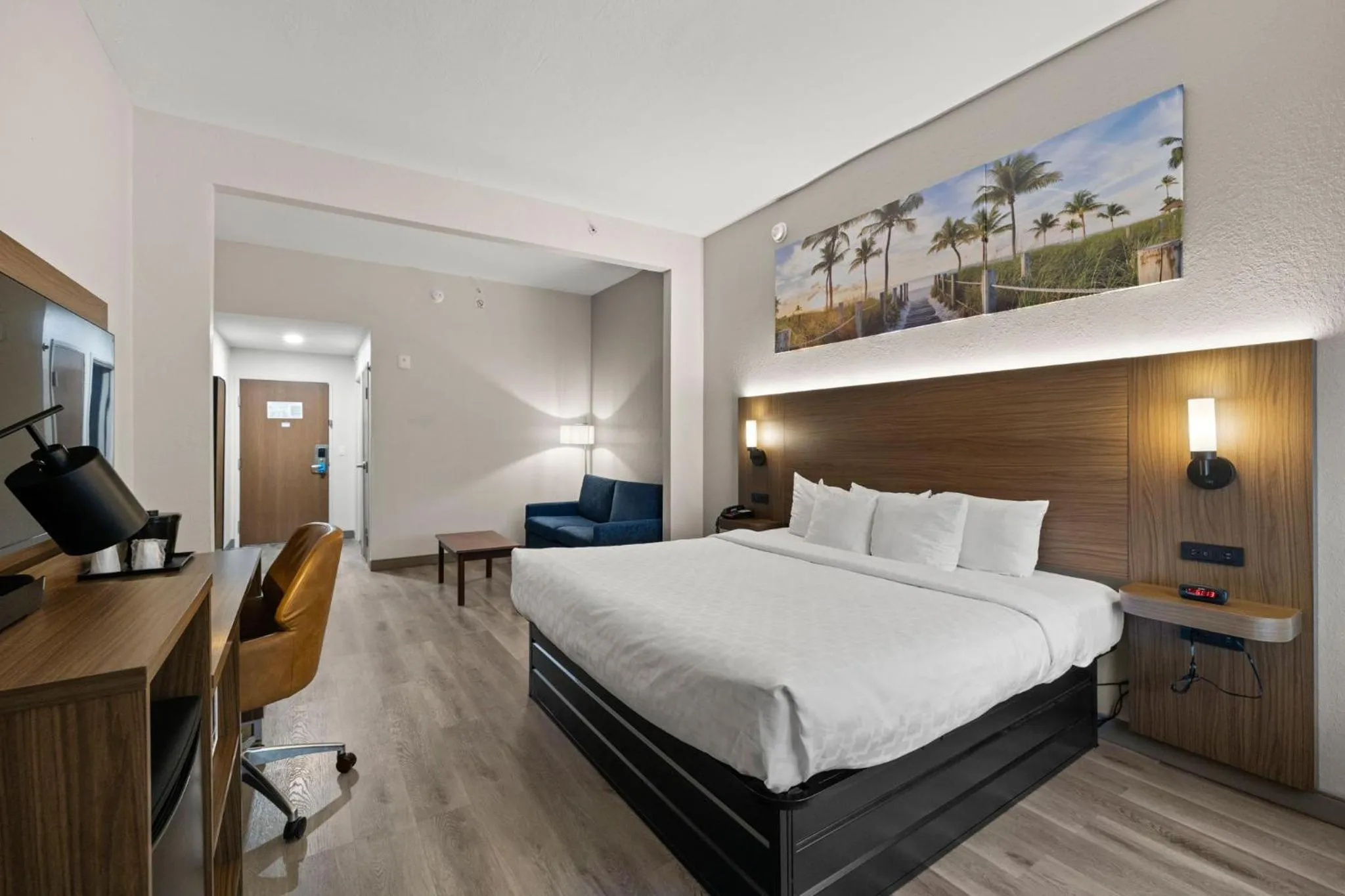 Bedroom, Bed in Sleep Inn & Suites Lakeland I-4