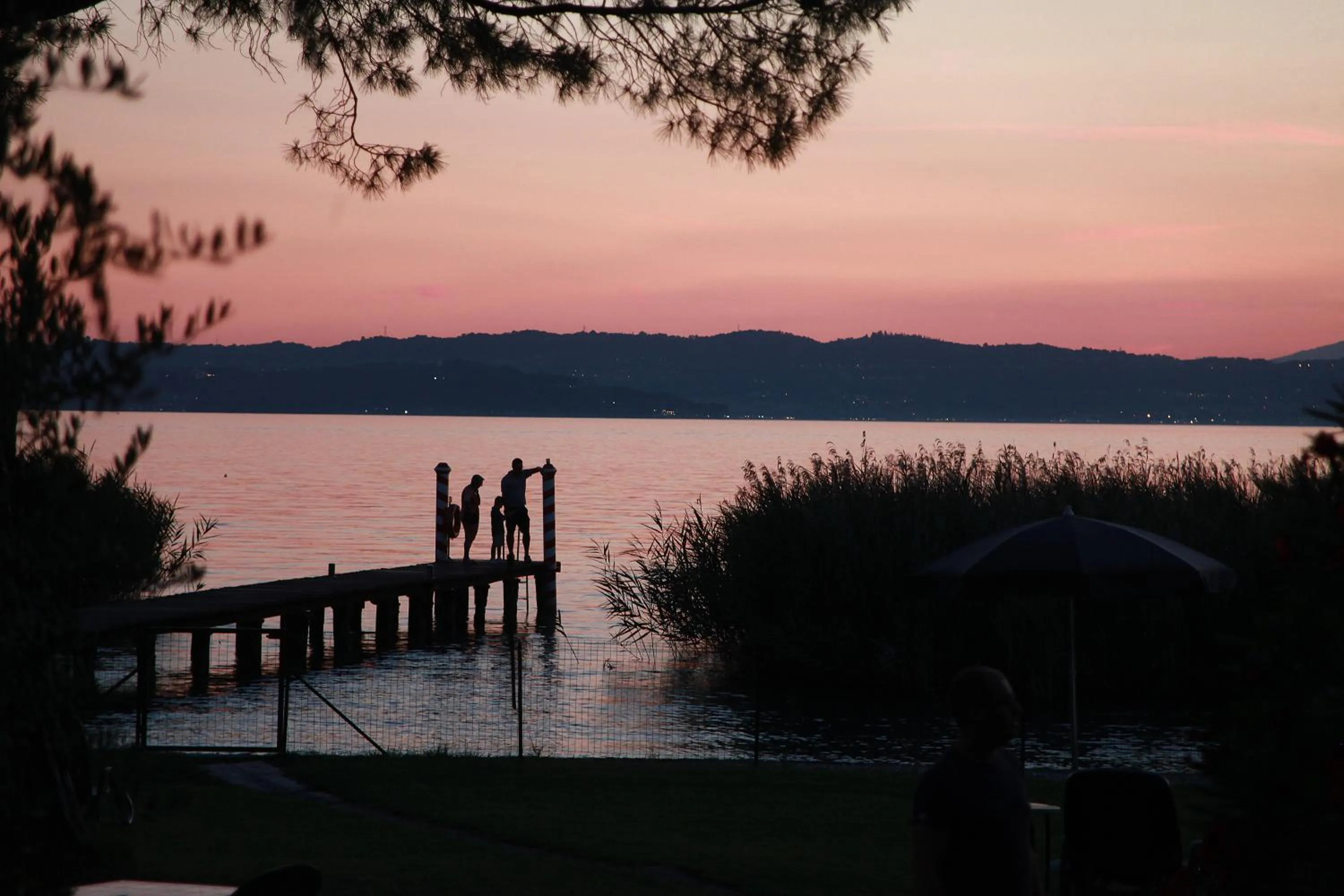 Lake view in Hotel Miramar