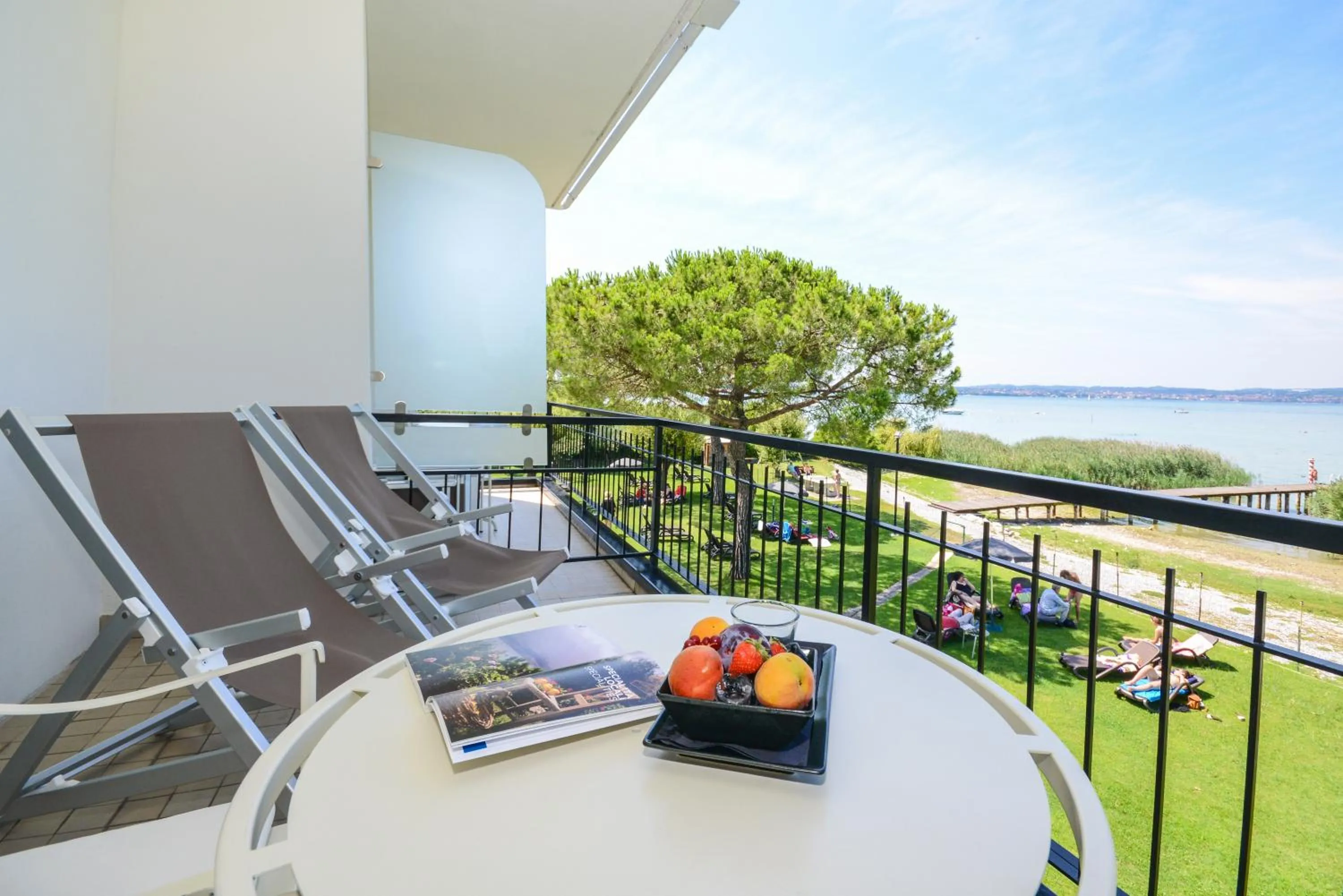 Lake view in Hotel Miramar