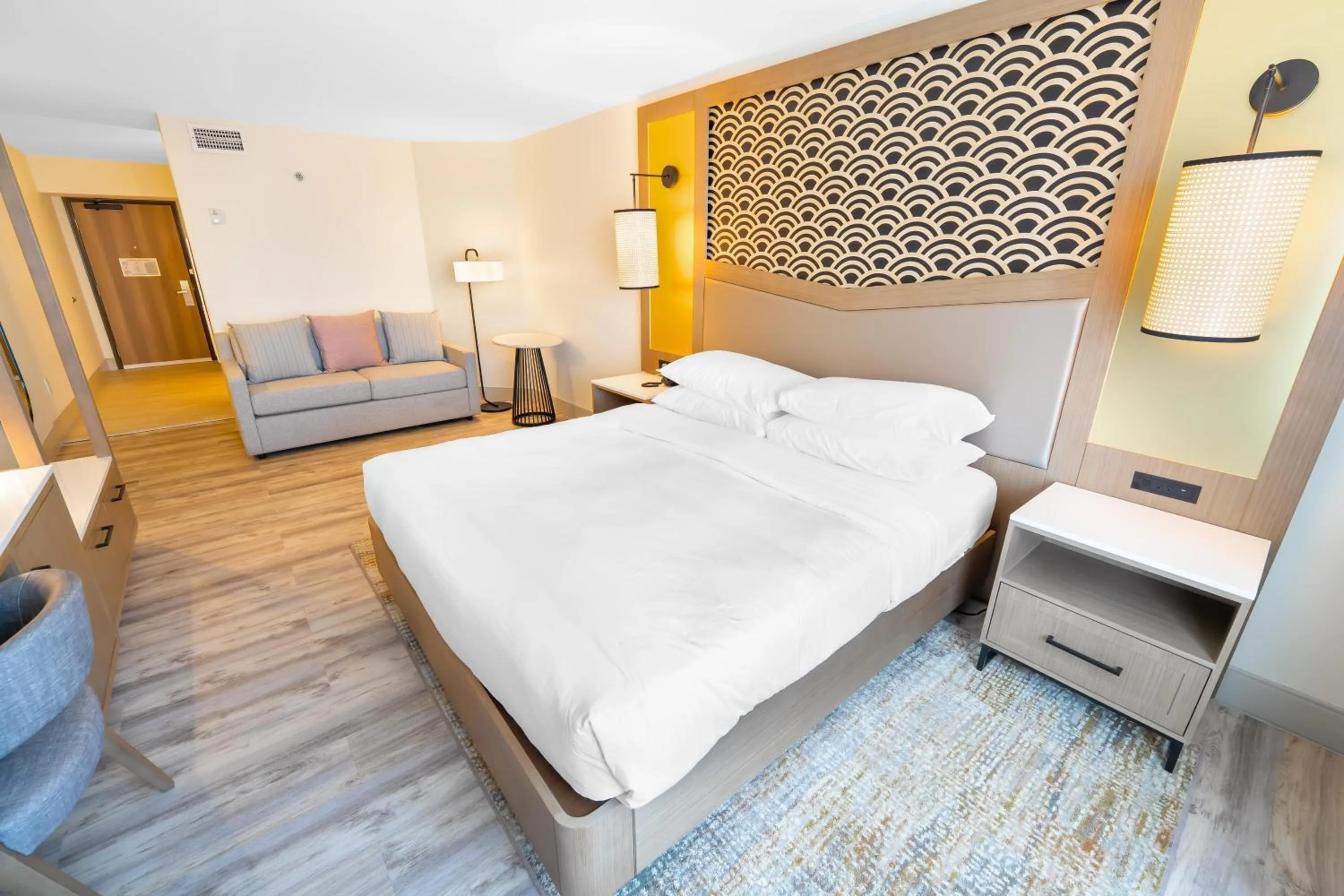 Bed in Castillo Real St Augustine Beach,Tapestry Collection Hilton