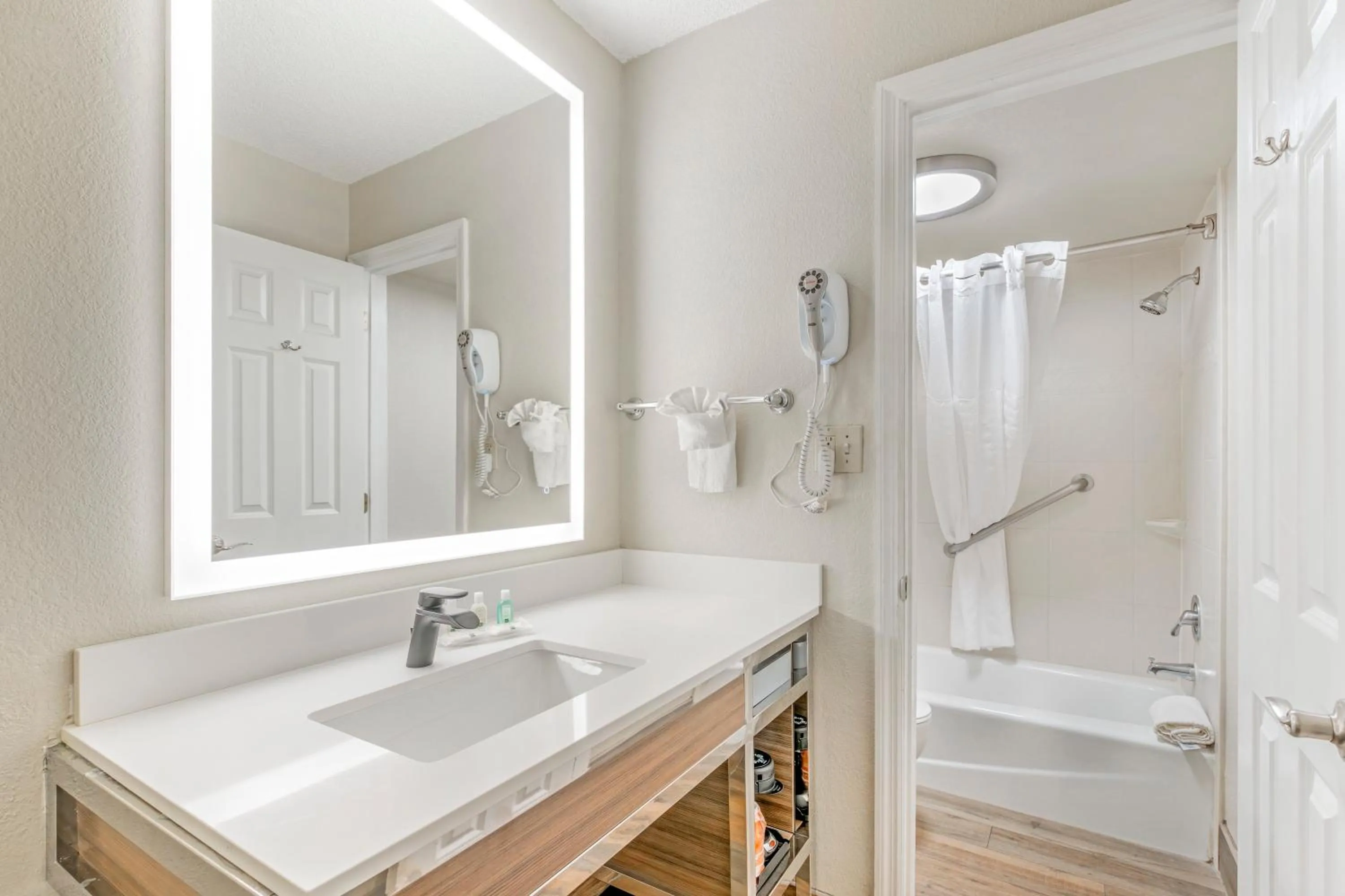 Bathroom in Quality Inn Daytona Speedway - I-95