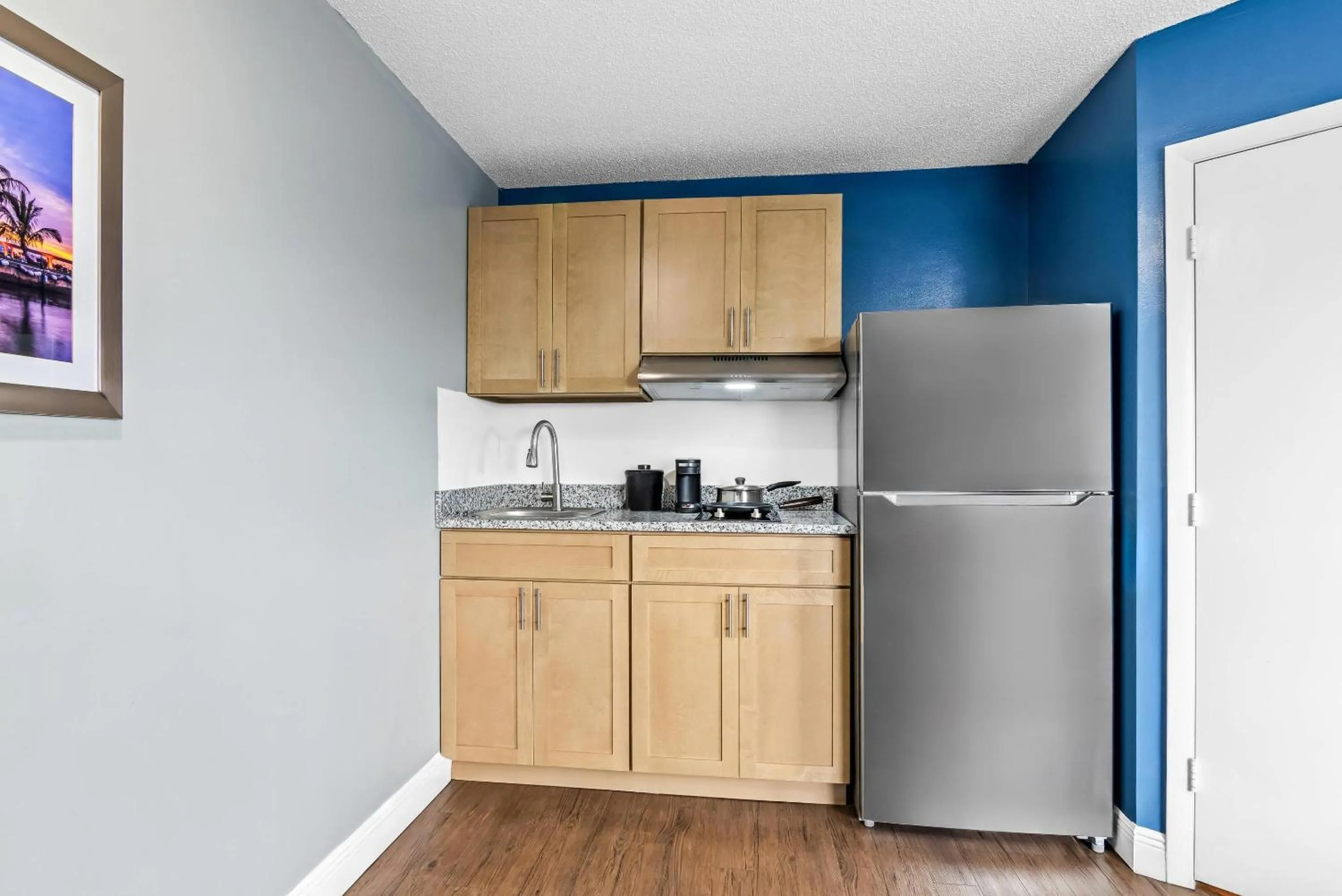 Bedroom in Suburban Studios Stuart near Federal Hwy 1