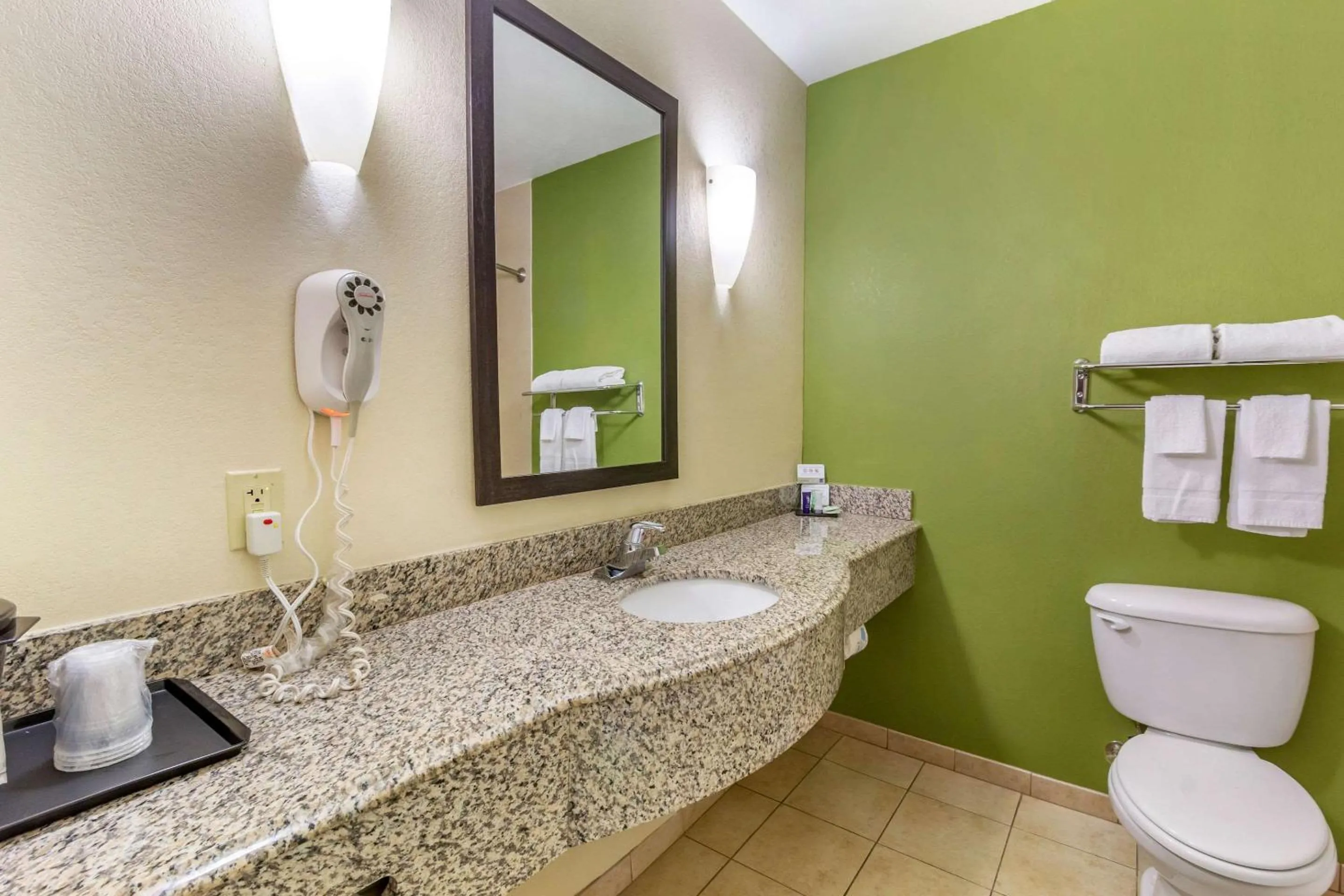 Bathroom in Sleep Inn & Suites Jacksonville West