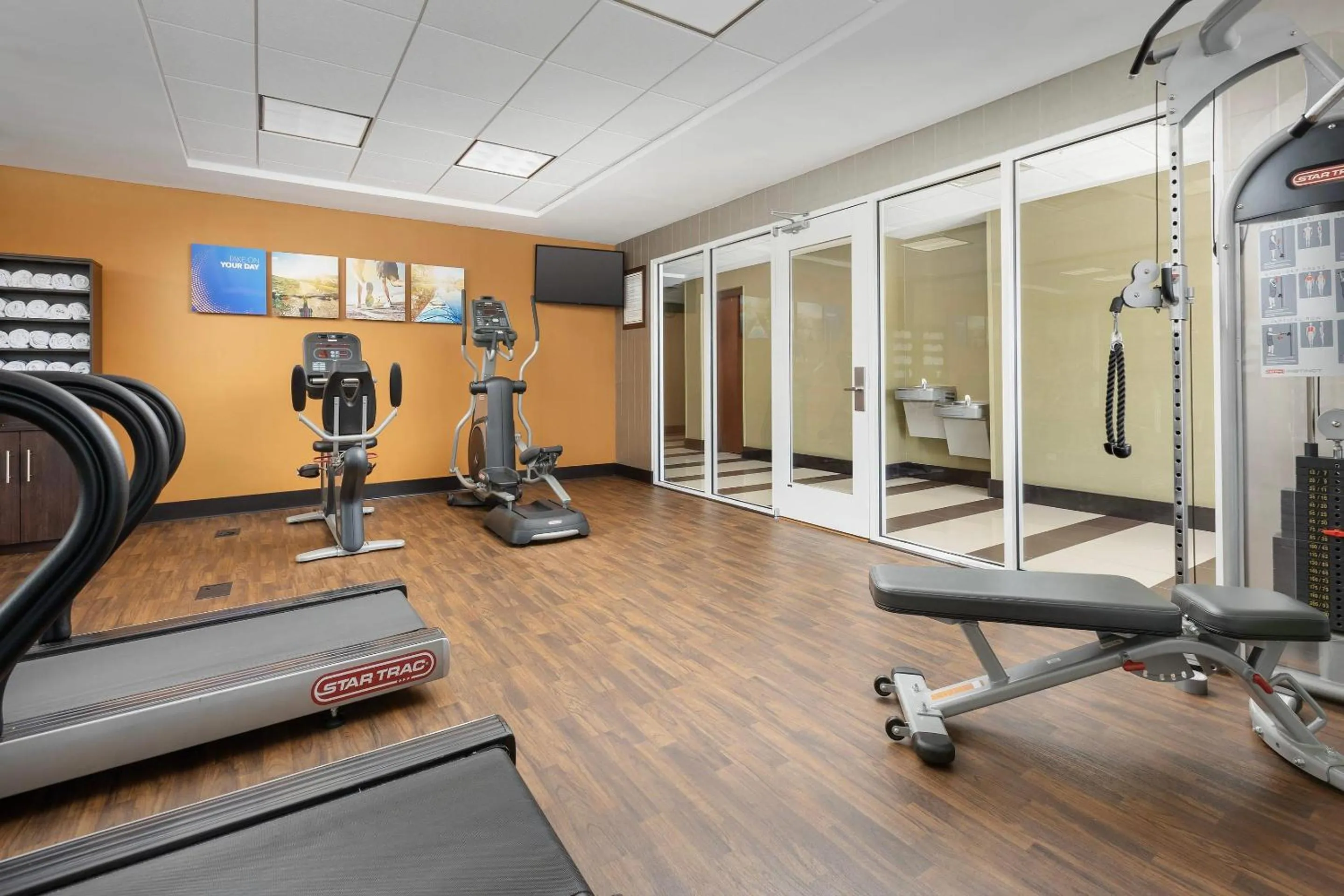Fitness centre/facilities in Comfort Suites Lake City