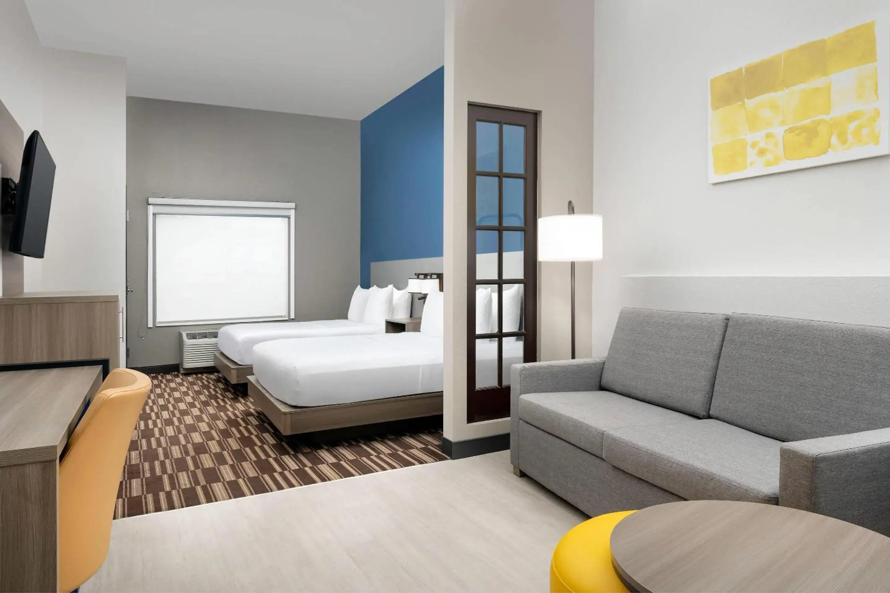 Queen Room with Two Queen Beds - Non-Smoking in Comfort Suites Lake City Queen Room with Two Queen Beds - Non-Smoking in Comfort Suites Lake City