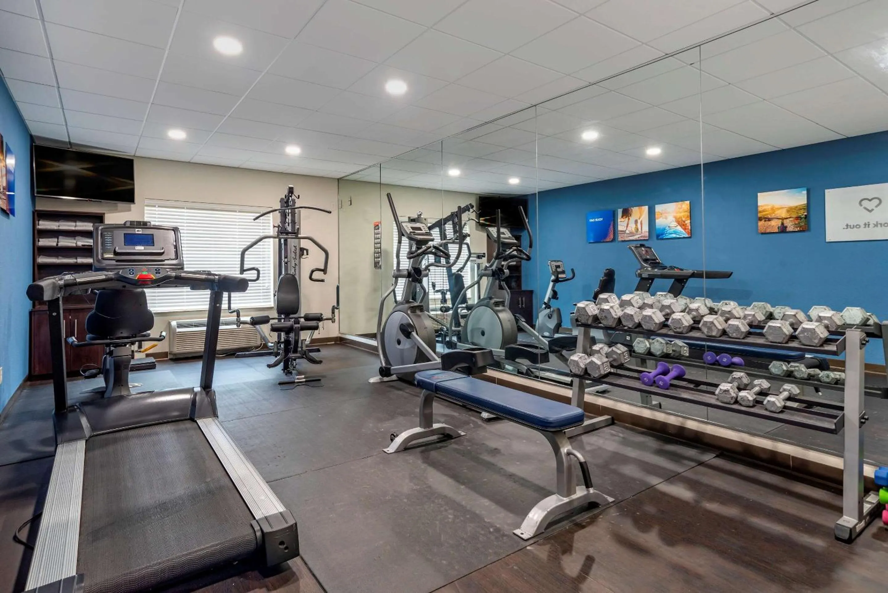 Fitness centre/facilities in Comfort Suites Niceville Near Eglin Air Force Base
