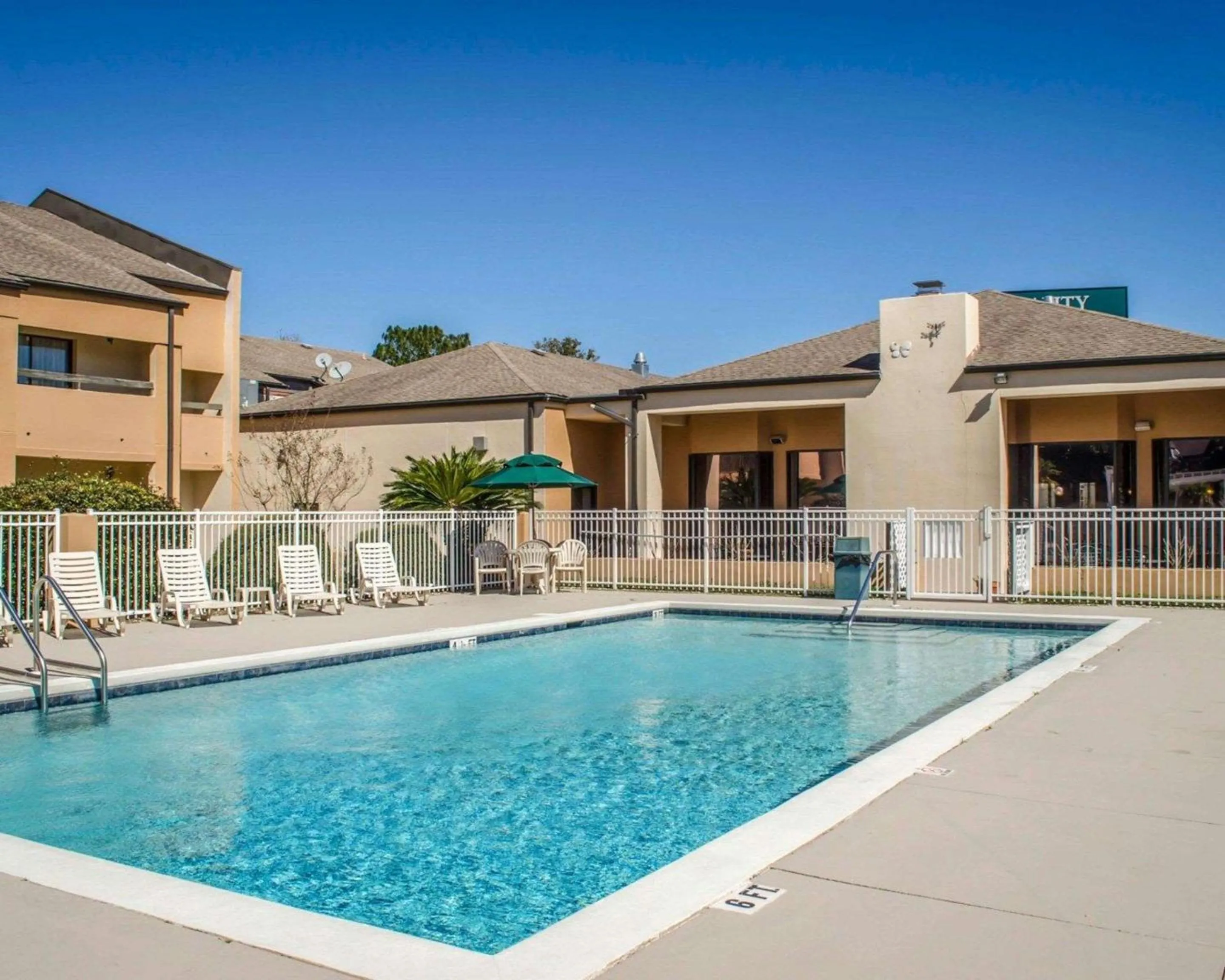 On site in Quality Inn & Suites Pensacola Bayview