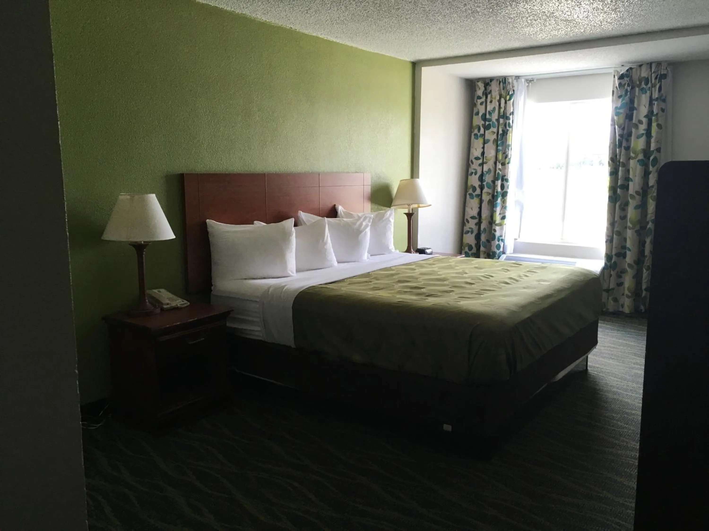 Bed in Quality Inn & Suites Winter Park Village Area