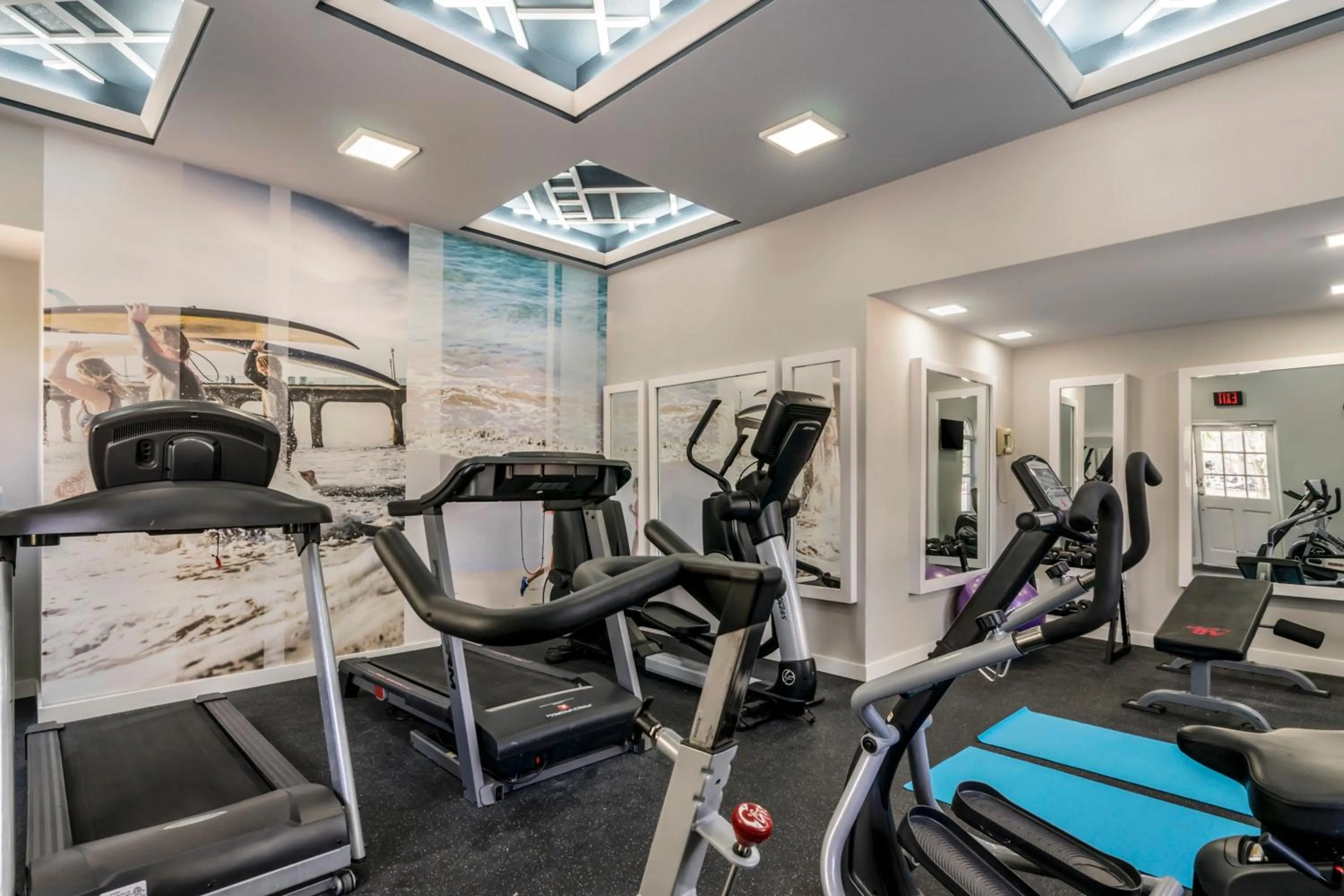 Fitness centre/facilities in Clarion Pointe Tampa-Brandon Near Fairgrounds and Casino