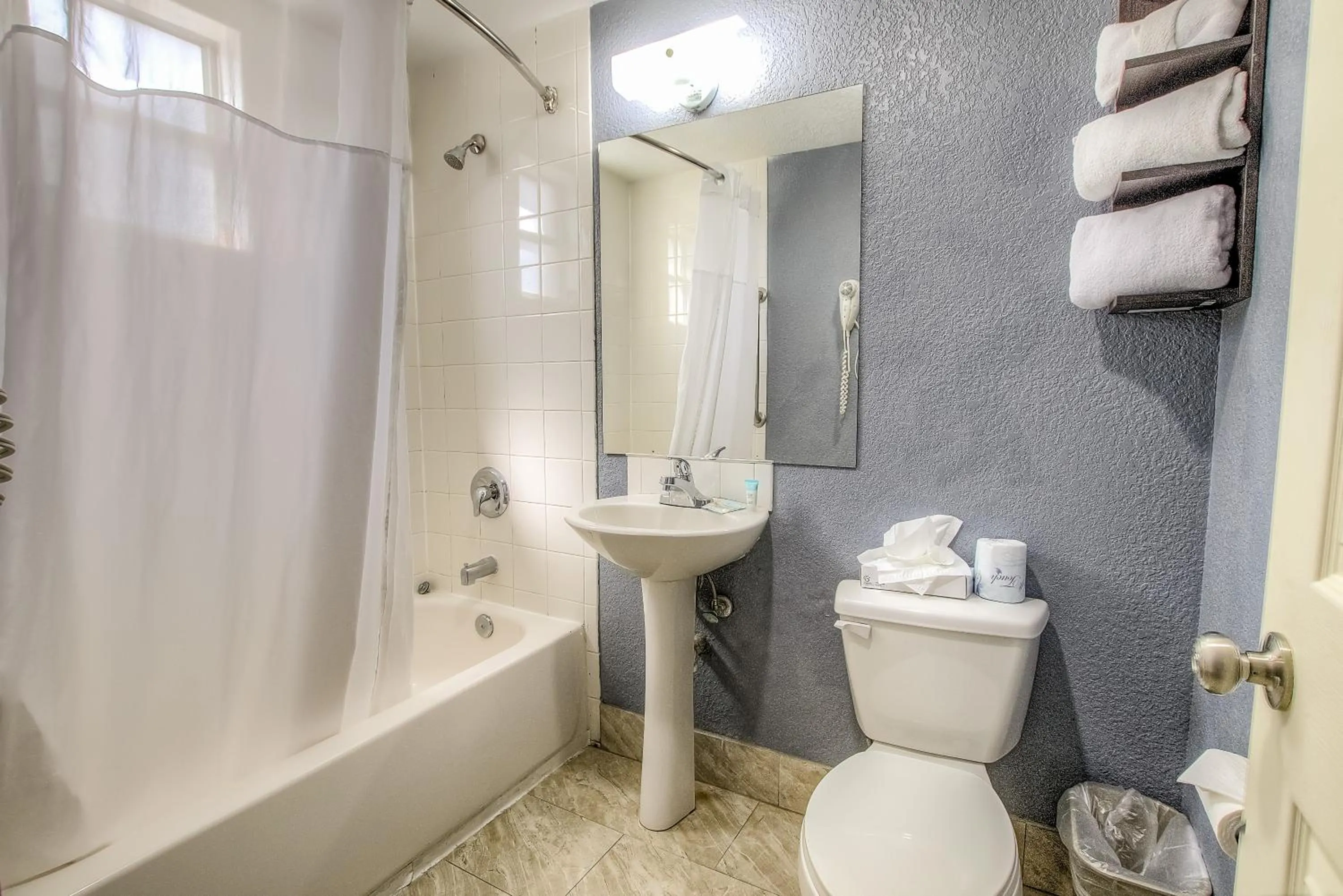 Shower in Beach House Inn