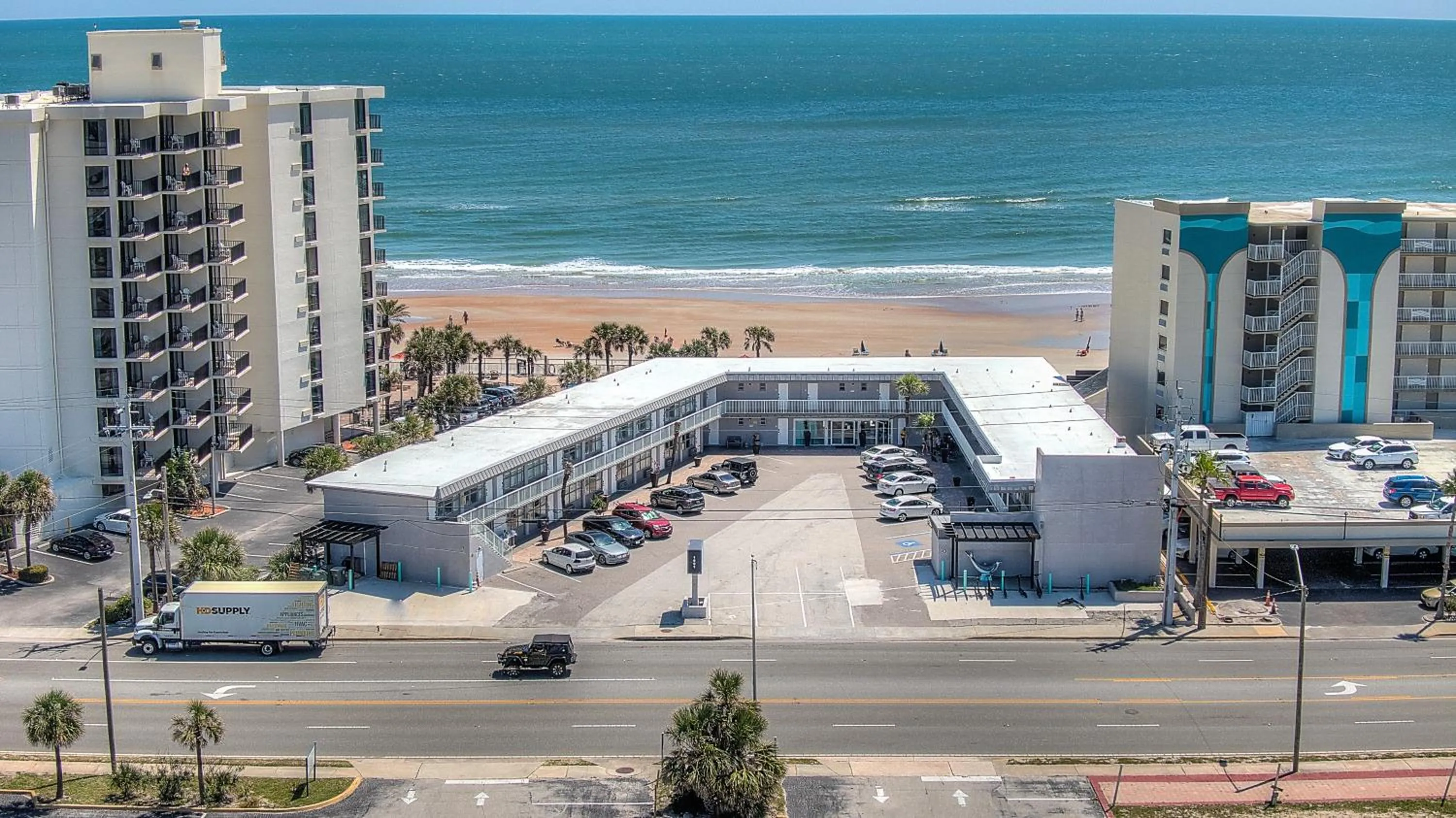 Bird's eye view in Beach House Inn