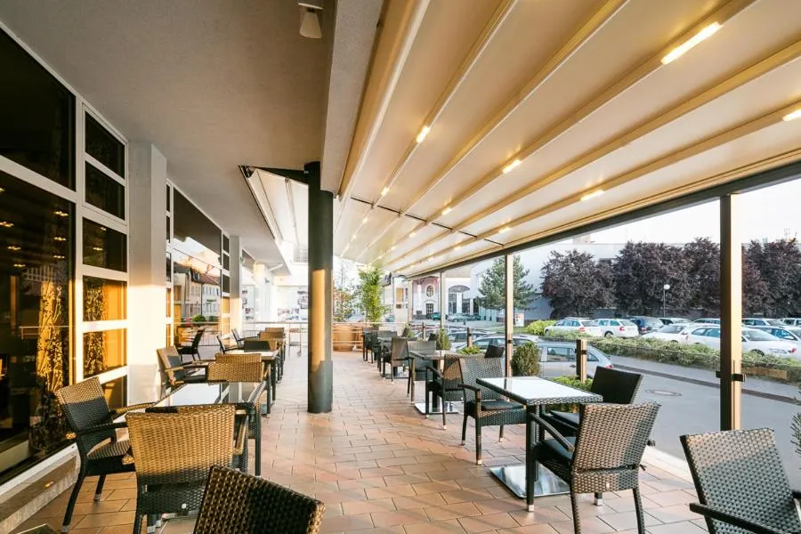 Balcony/Terrace in Wine Wellness Hotel Amande Hustopeče