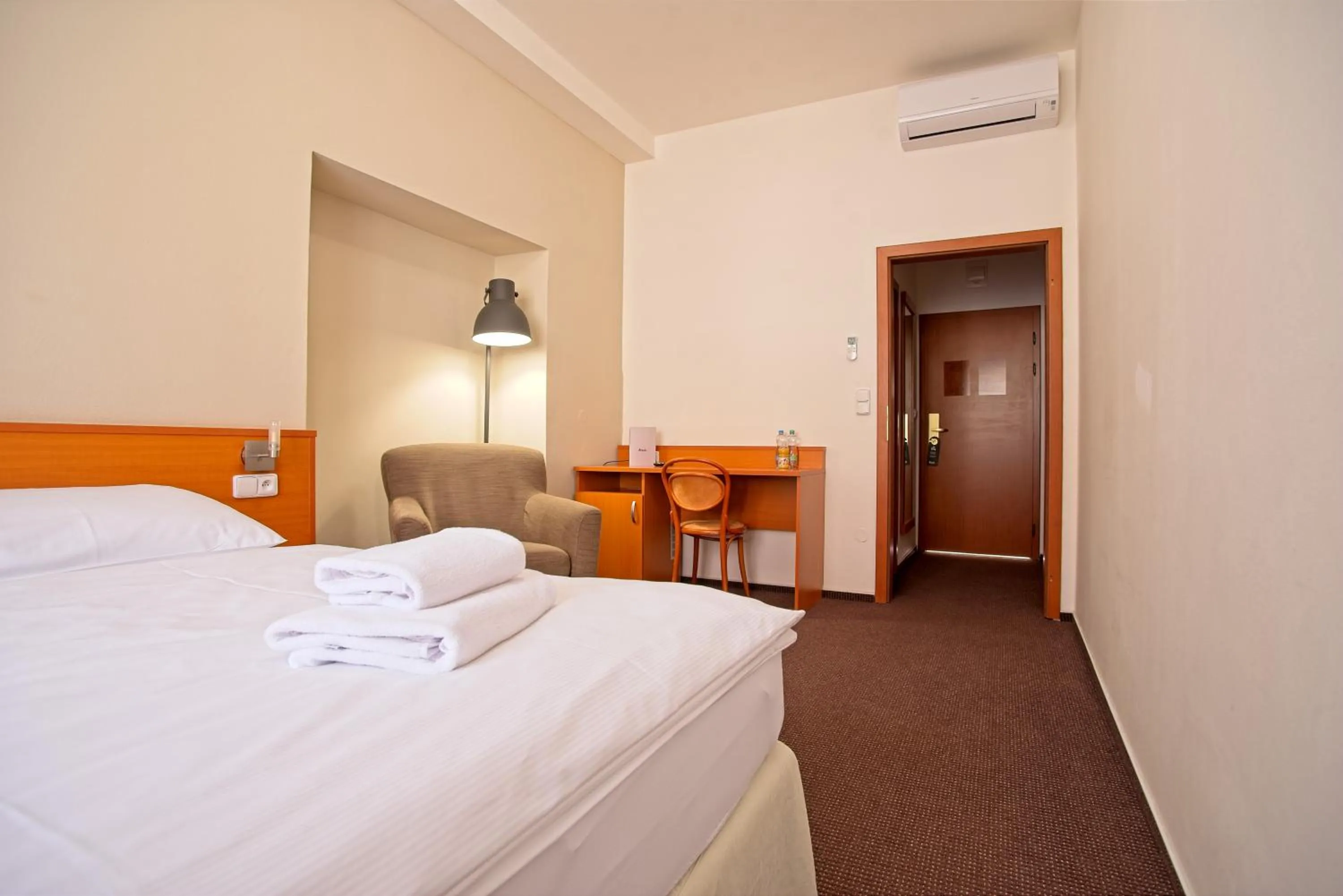 Bed in Wine Wellness Hotel Amande Hustopeče