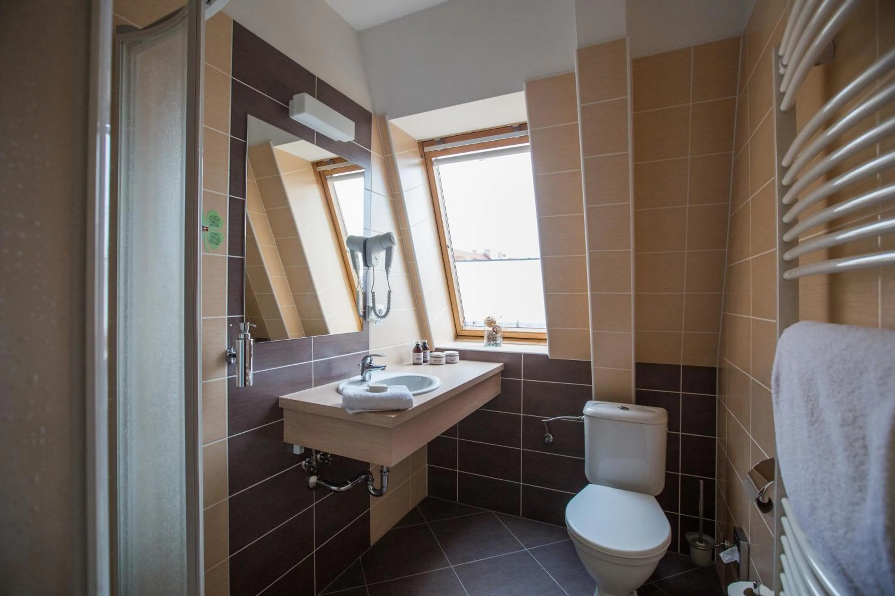 Shower in Wine Wellness Hotel Amande Hustopeče