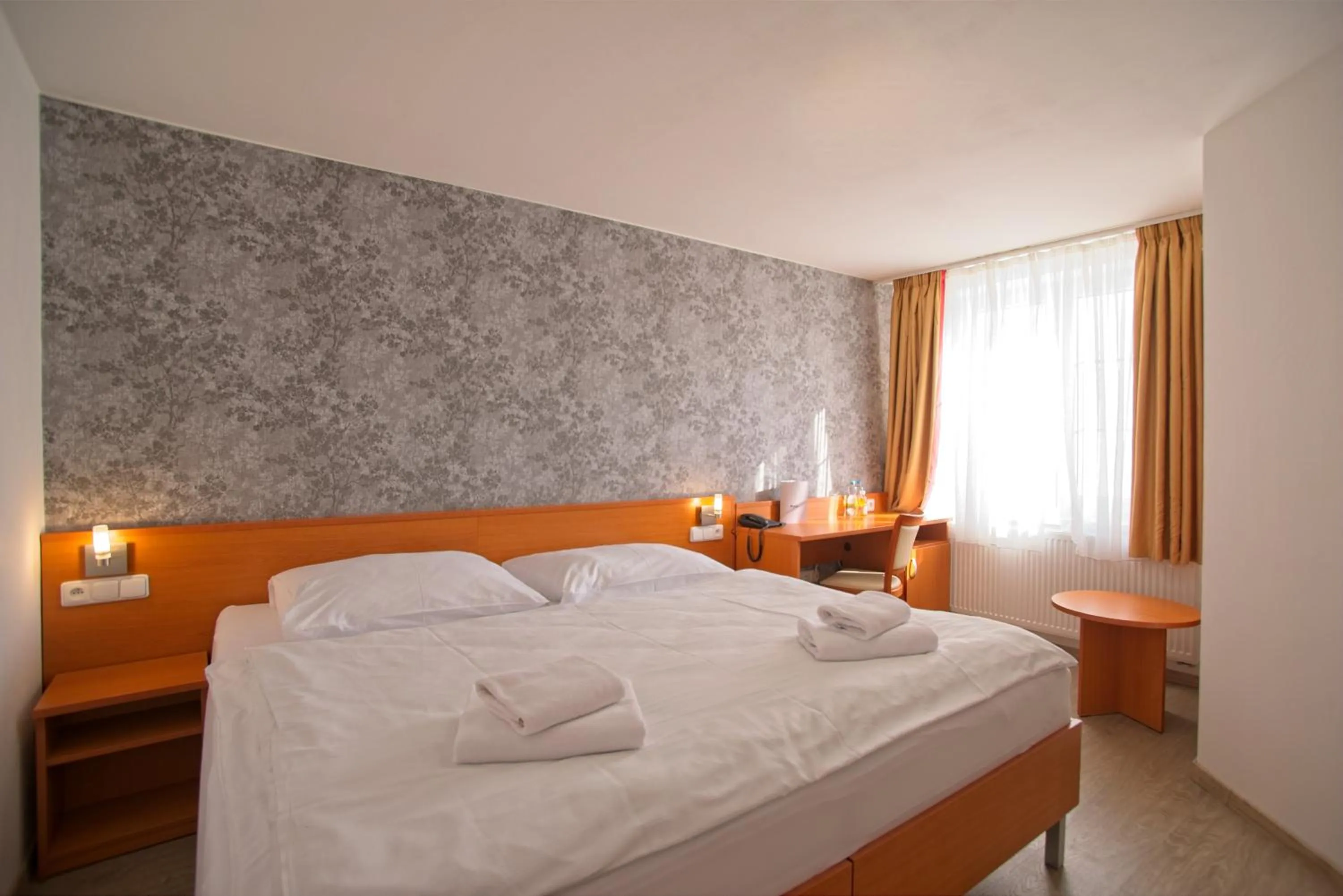 Bed in Wine Wellness Hotel Amande Hustopeče