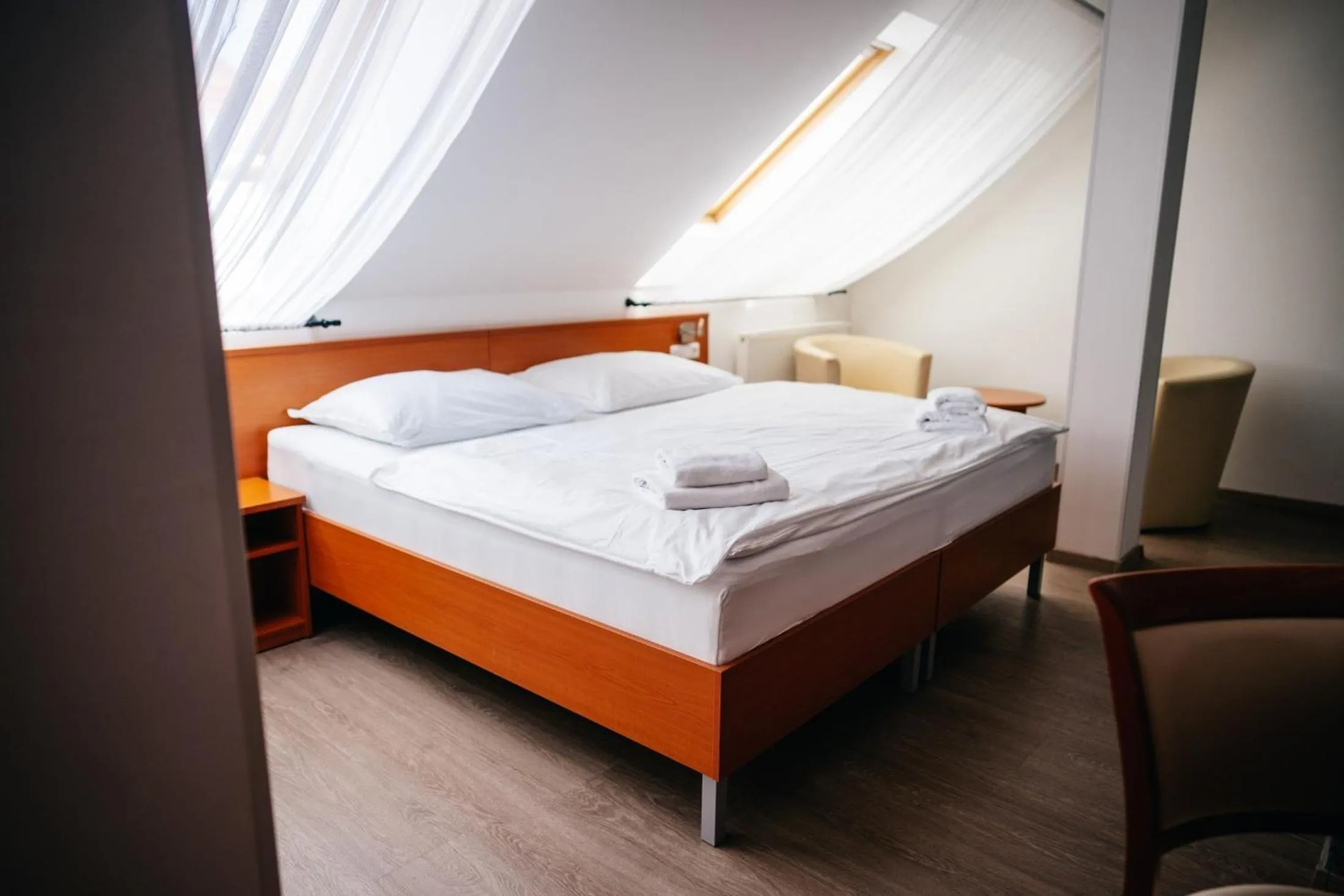 Bed in Wine Wellness Hotel Amande Hustopeče