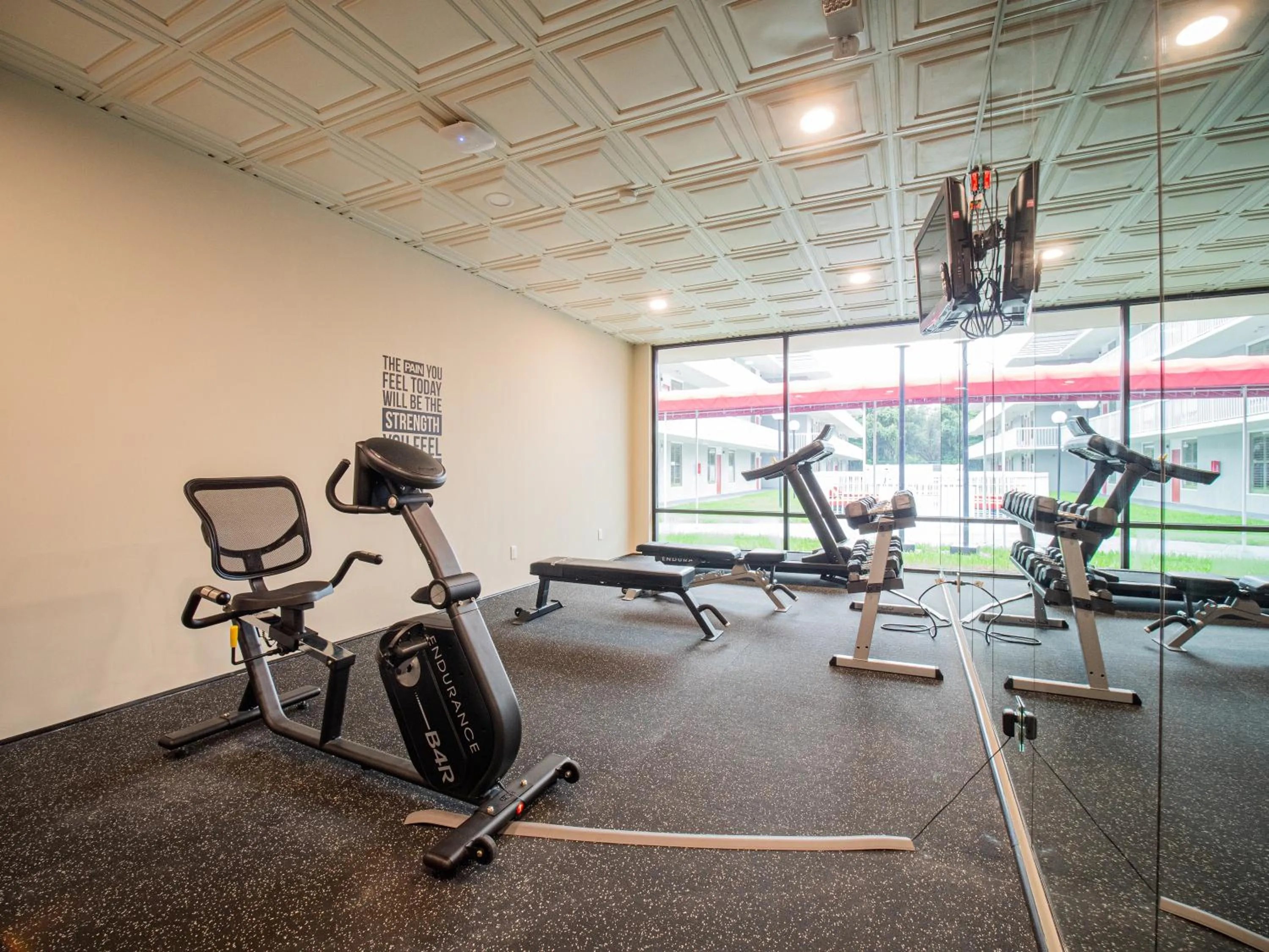 Fitness centre/facilities in Equus Inn I75