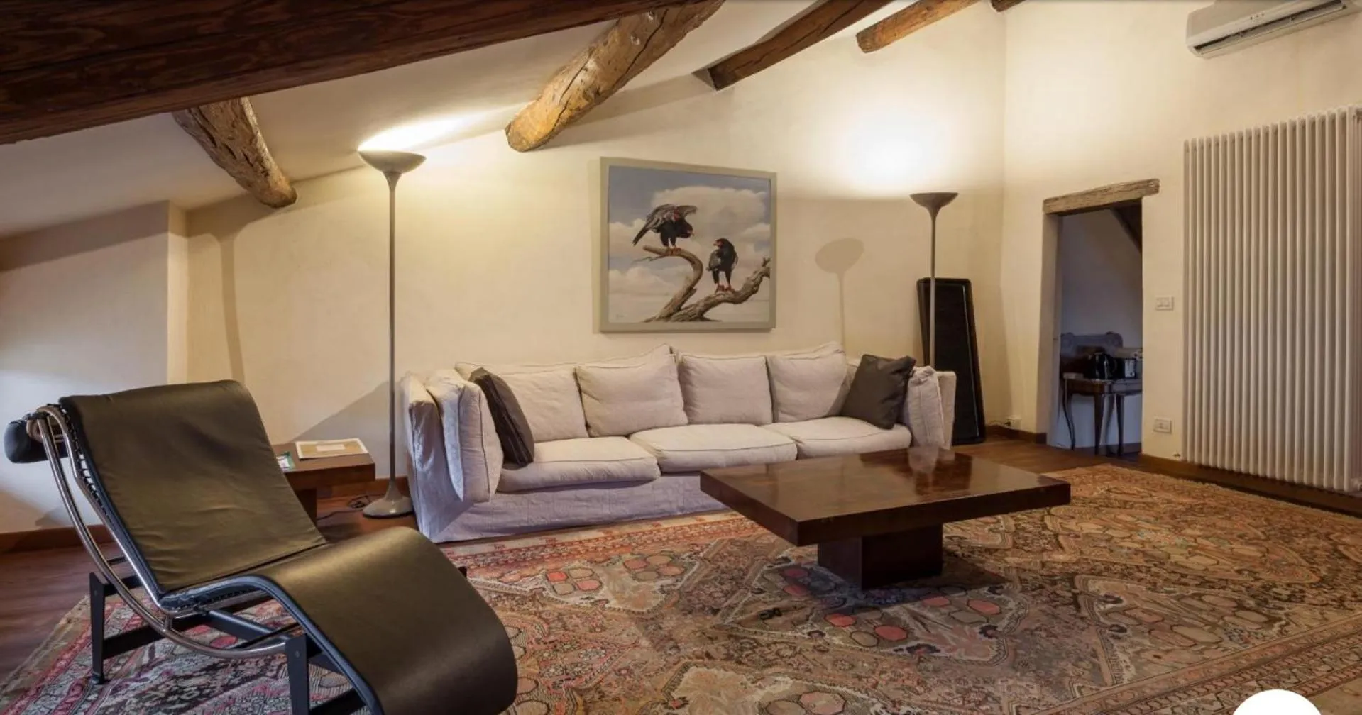 Living room in B&B Palazzo Regaù