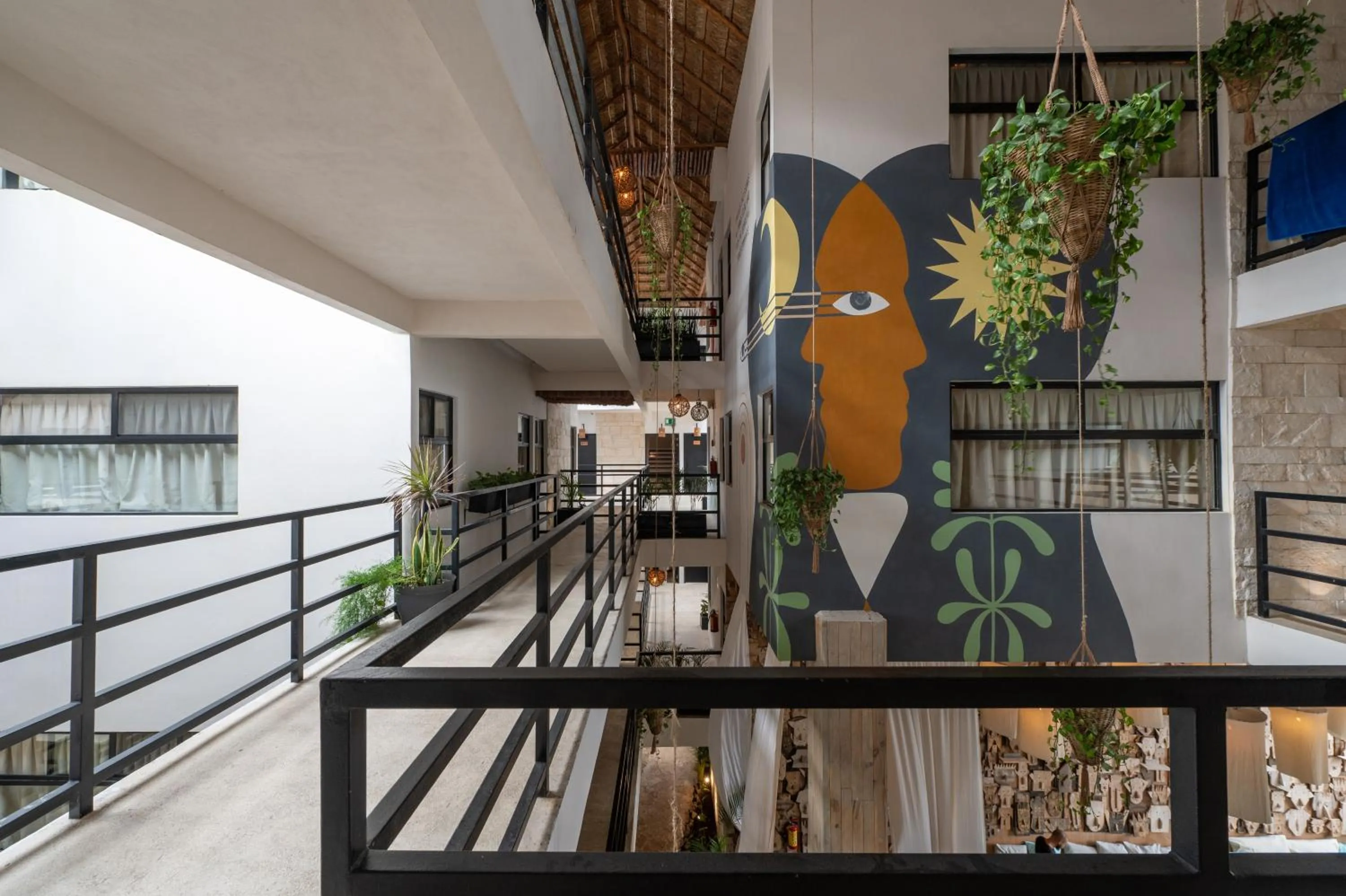 Decorative detail in Mayan Monkey Tulum - Social Hotel