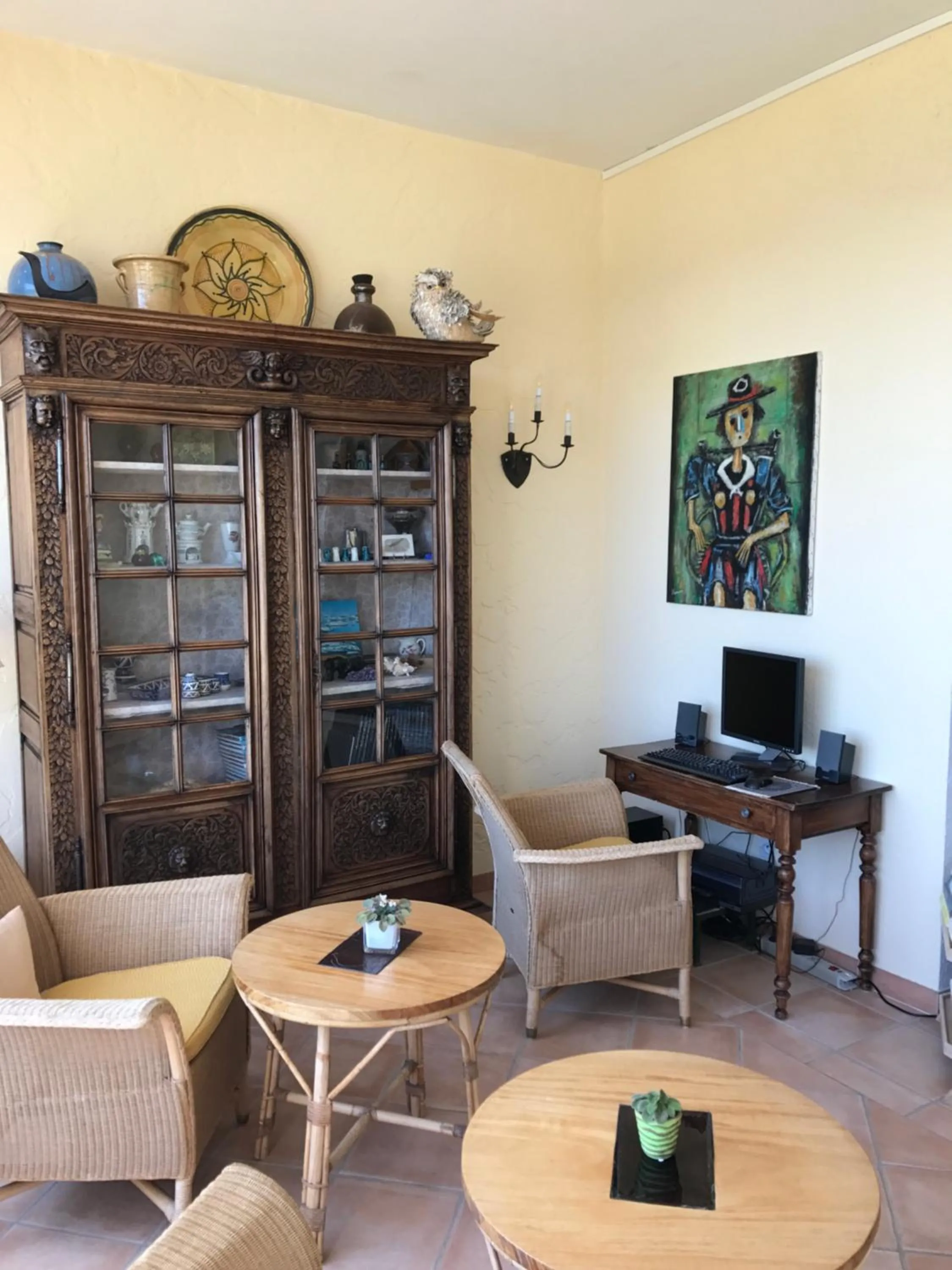 Living room in Grand Hotel Moriaz