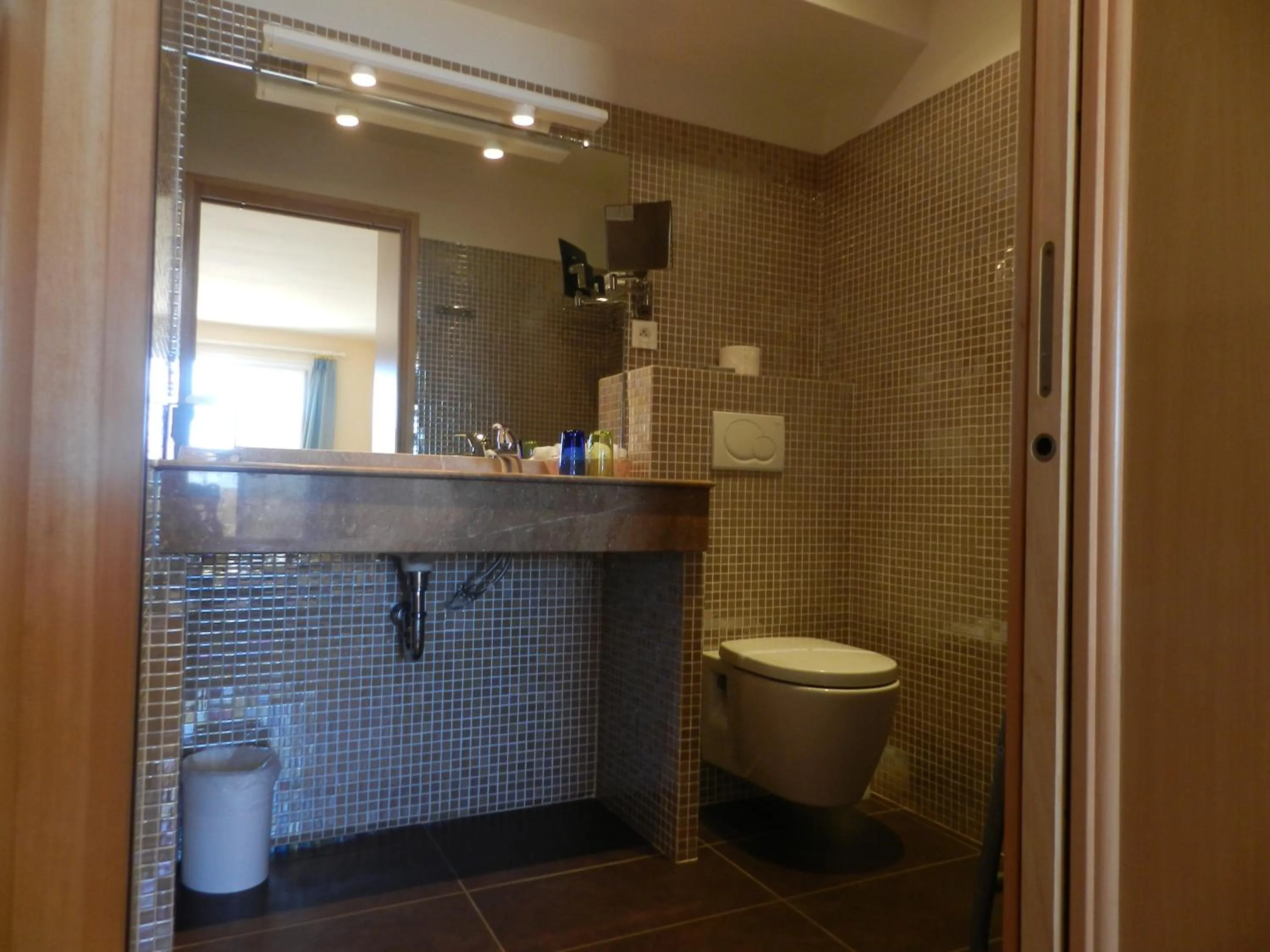 Bathroom in Grand Hotel Moriaz