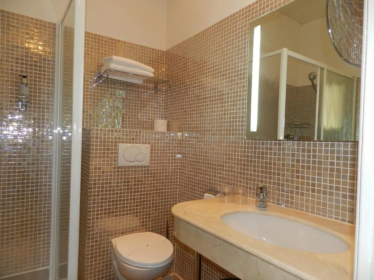 Bathroom in Grand Hotel Moriaz