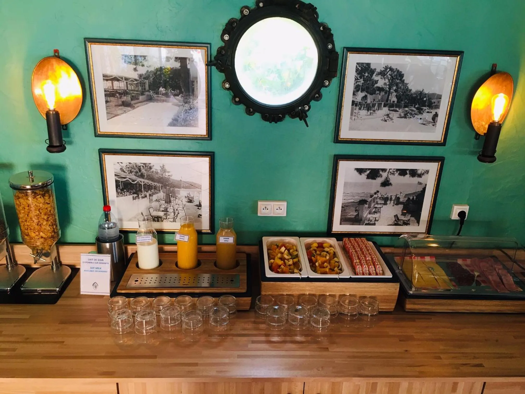 Buffet breakfast in Grand Hotel Moriaz