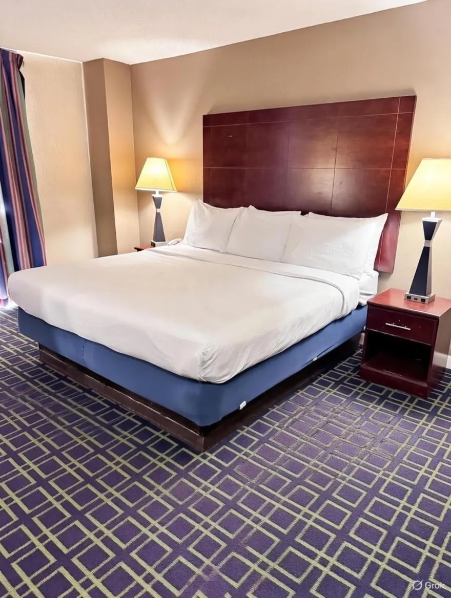 Bed in Barclay Hotel Atlanta Downtown