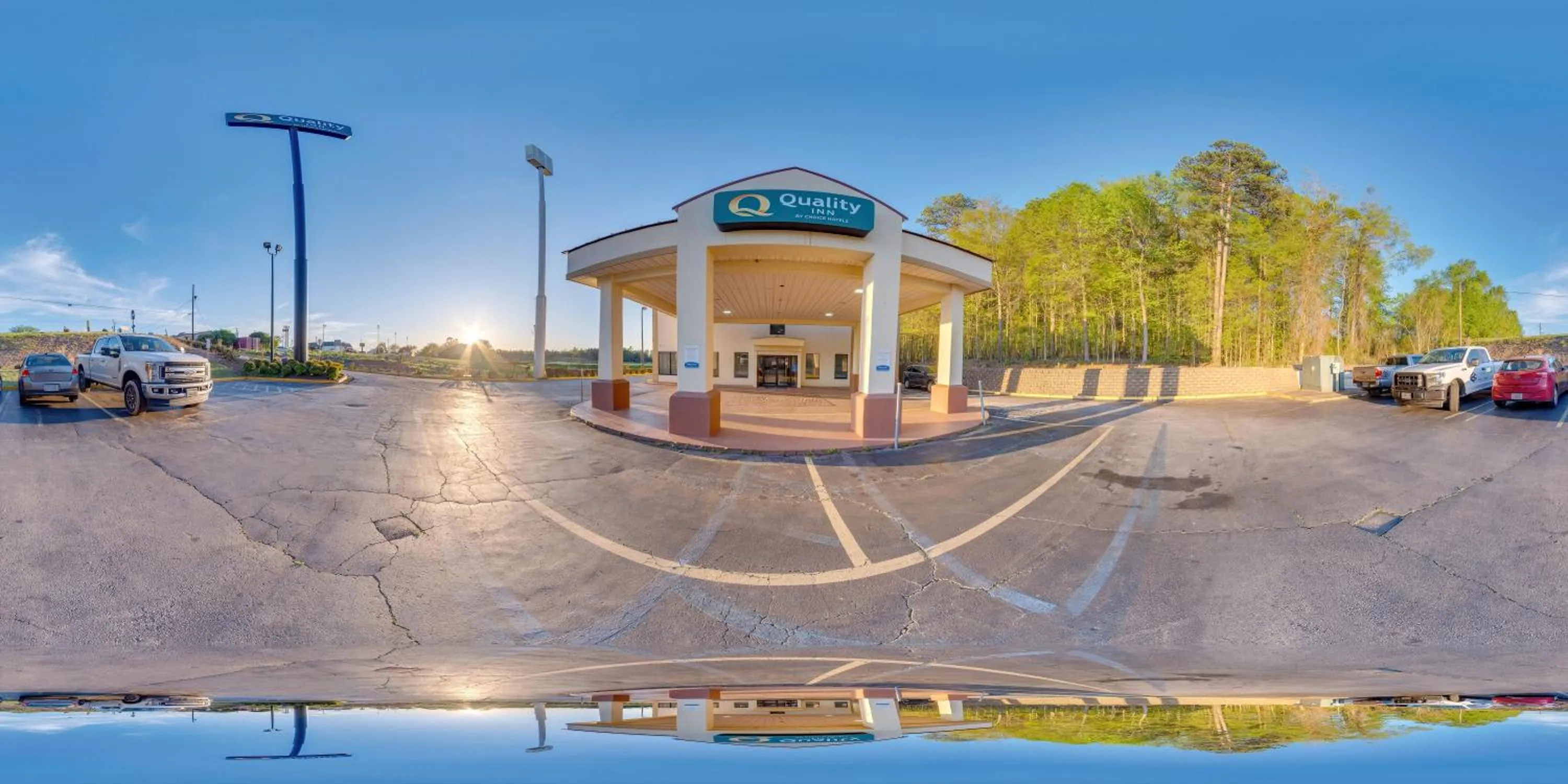 Property building in Quality Inn Jefferson at I-85