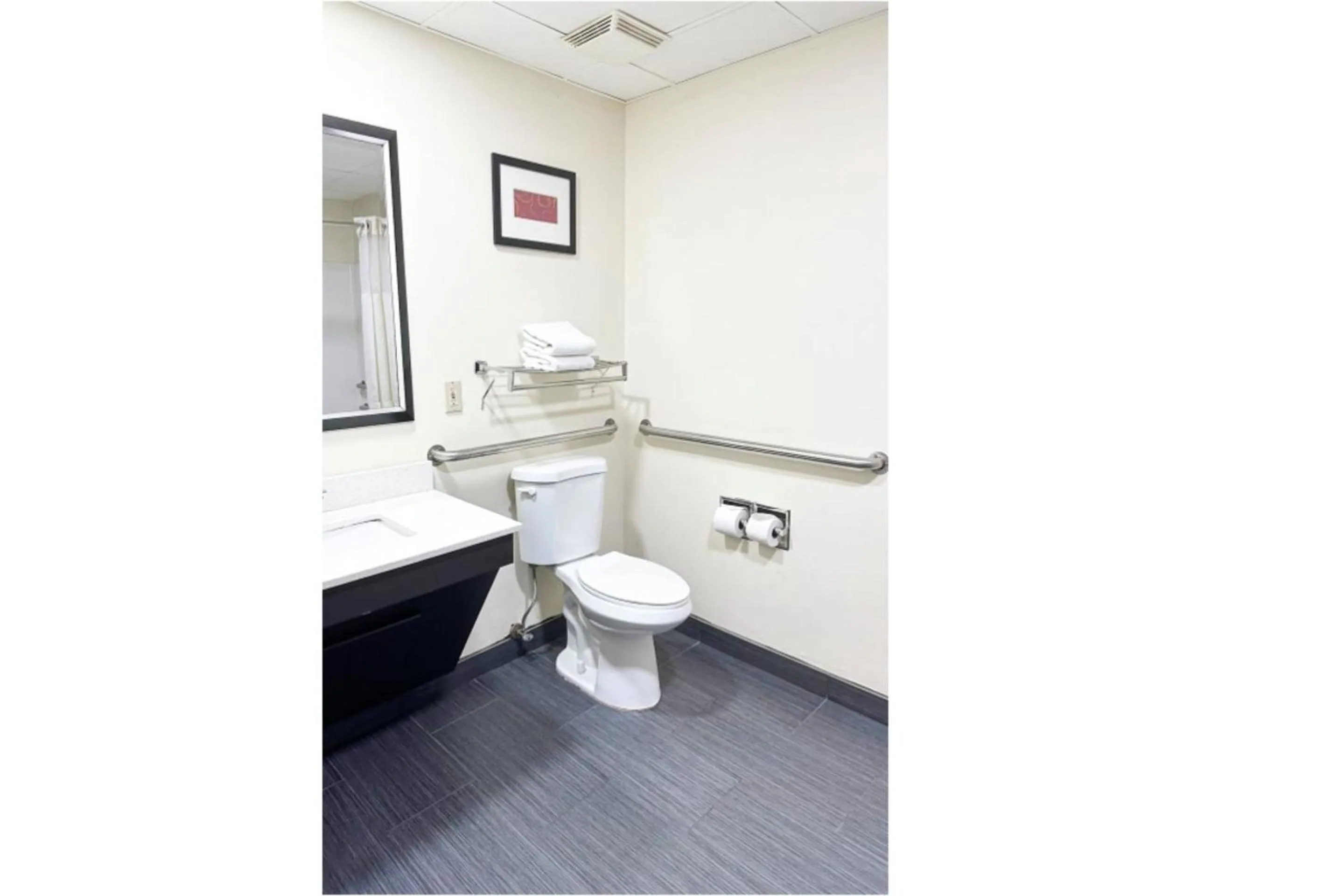 Bathroom in OYO Hotel Rome West GA