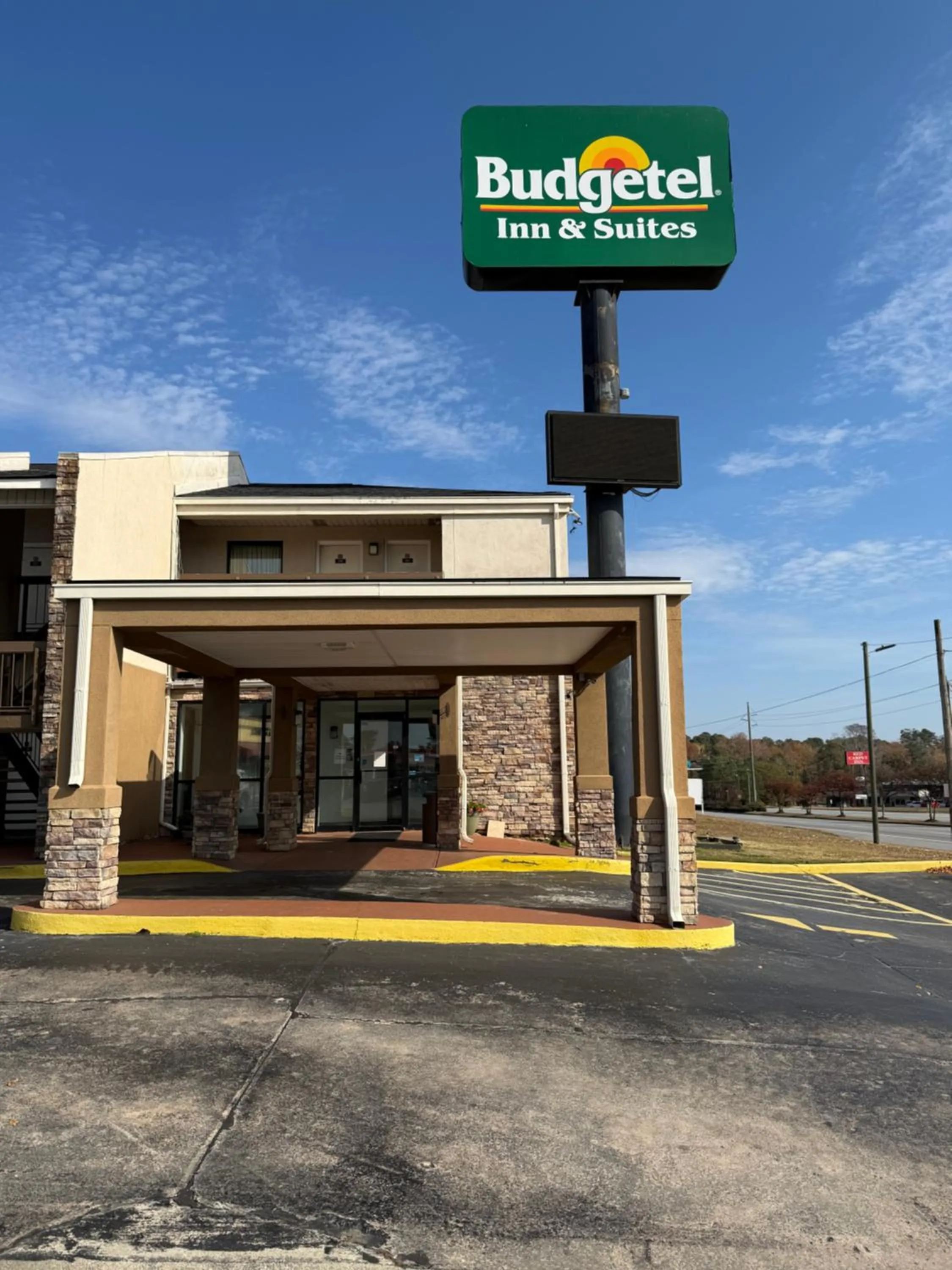 Property building in Budgetel Inn and Suites- FORT GORDON