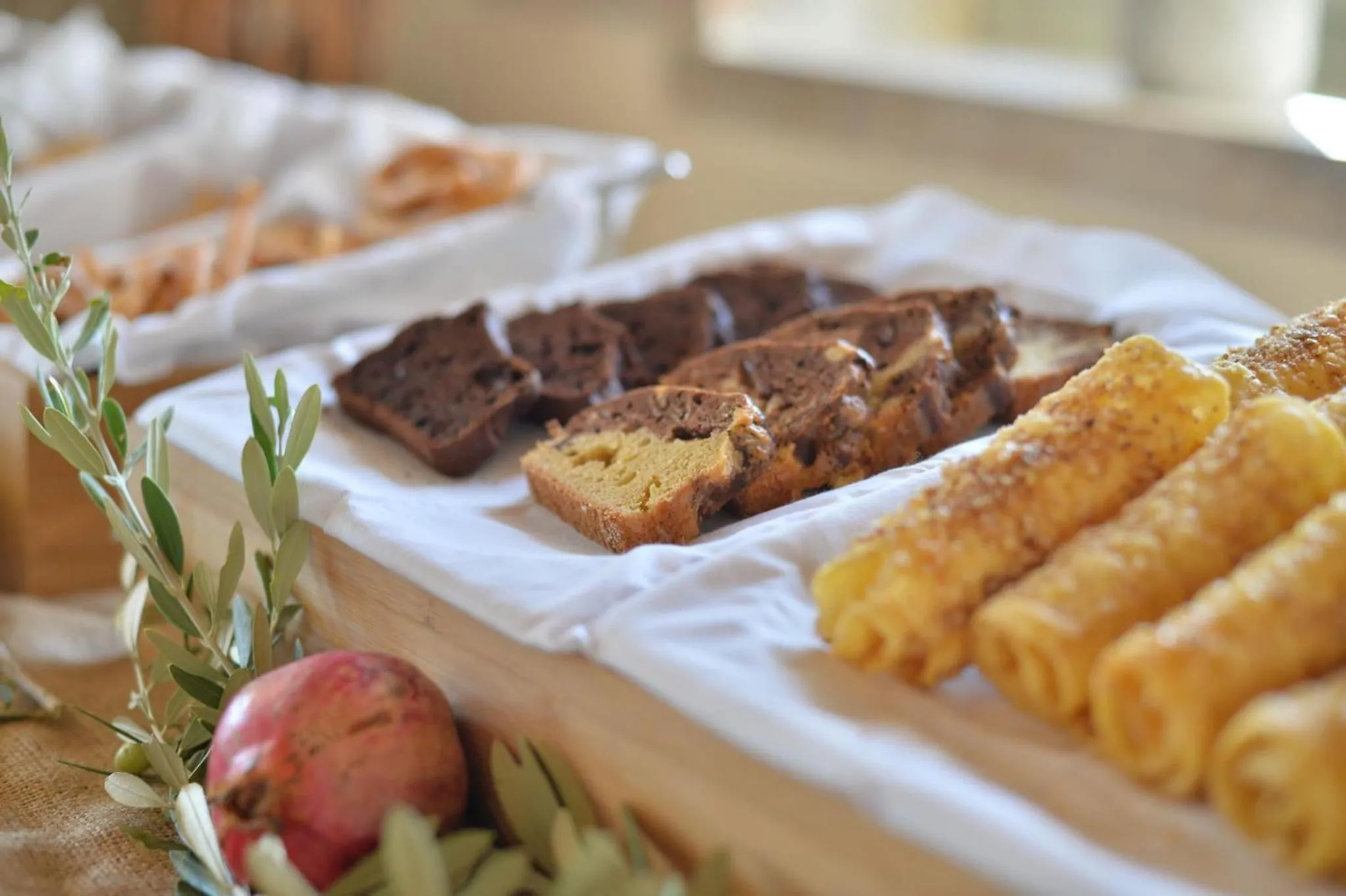 Buffet breakfast in Akrolithi Boutique Hotel & Suites