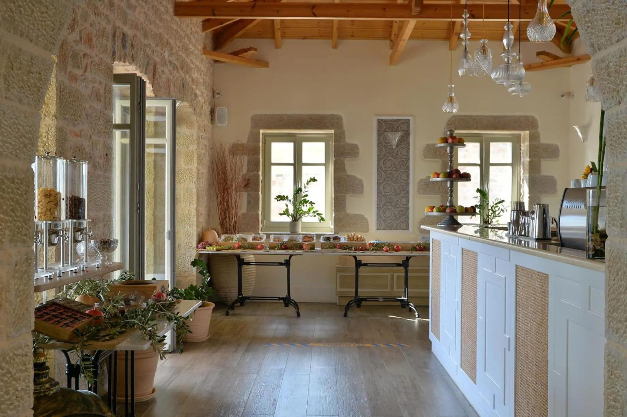 Dining area in Akrolithi Boutique Hotel & Suites