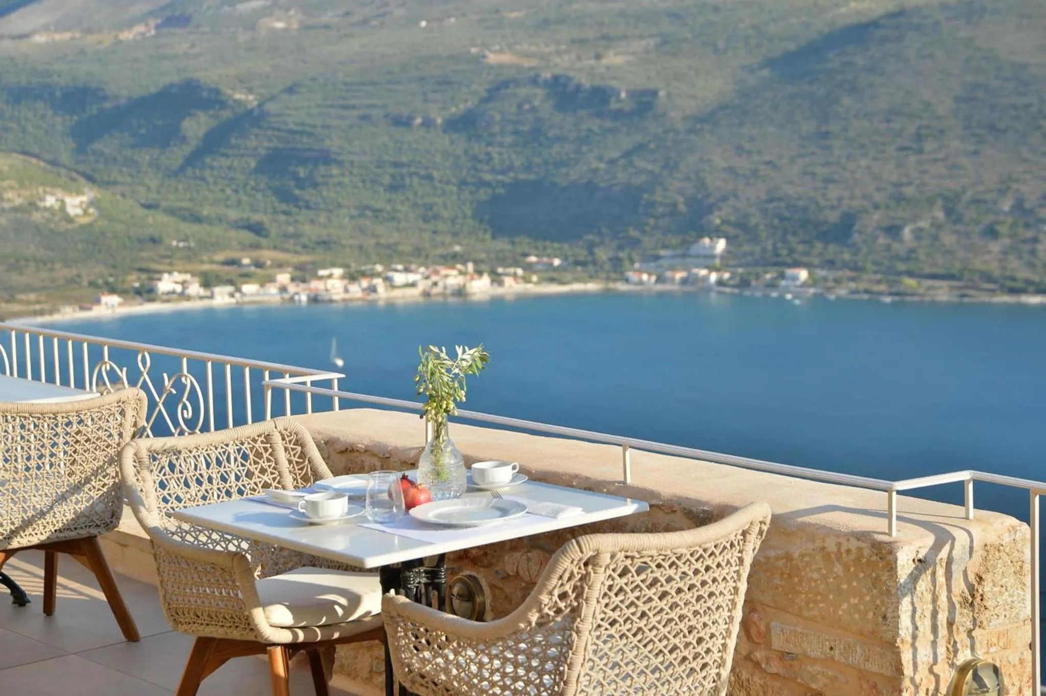Dining area in Akrolithi Boutique Hotel & Suites