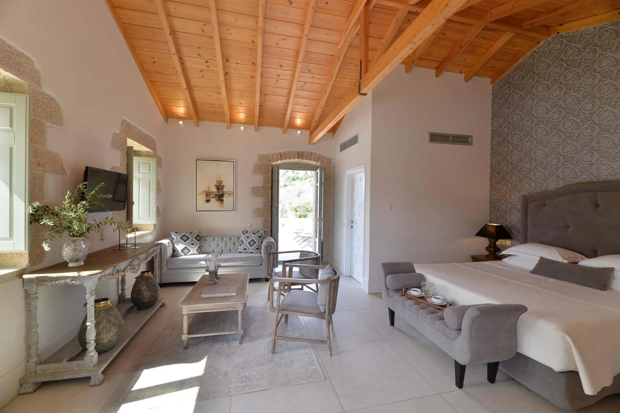 Photo of the whole room in Akrolithi Boutique Hotel & Suites