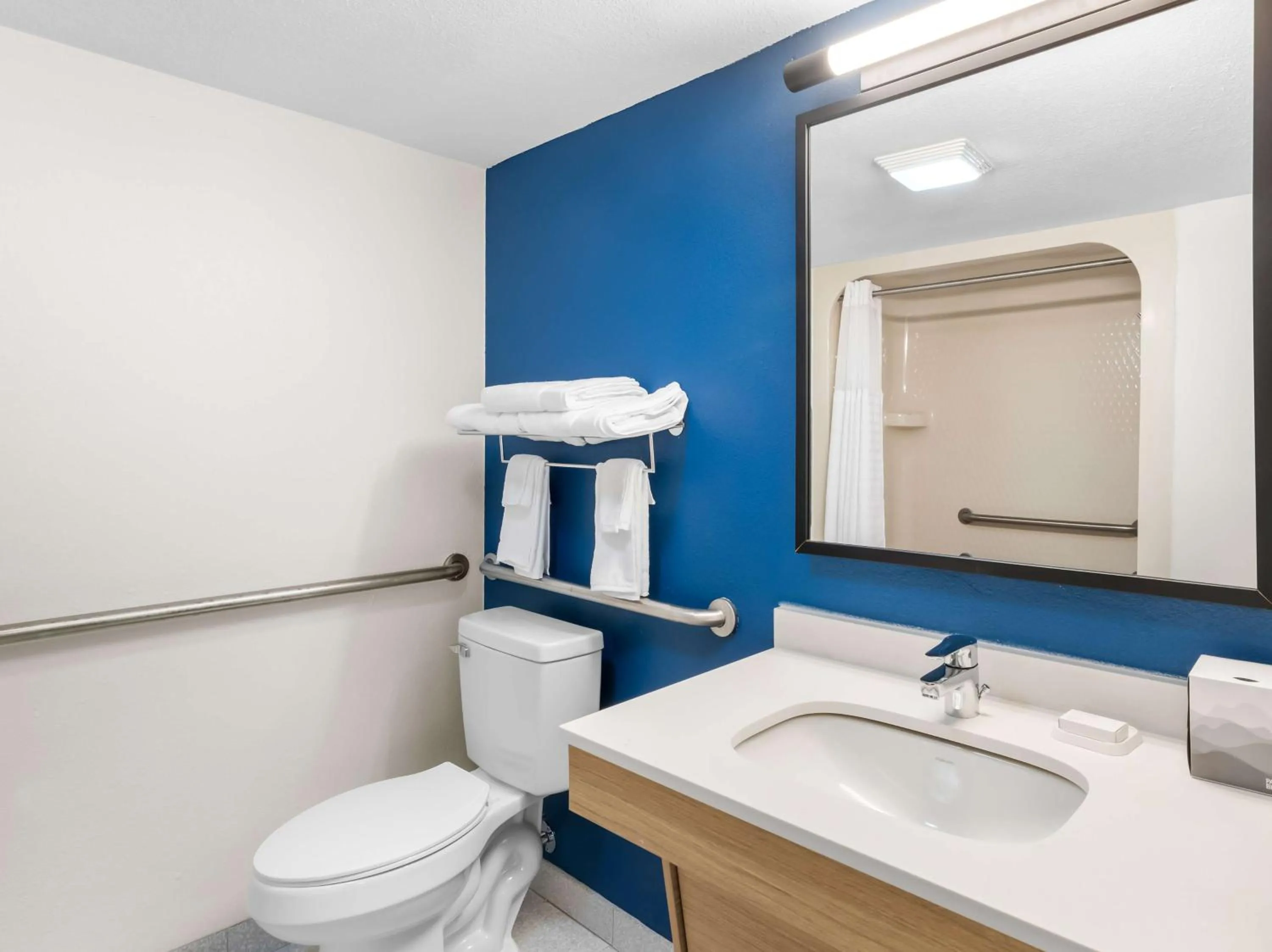 Bathroom in Spark by Hilton Augusta