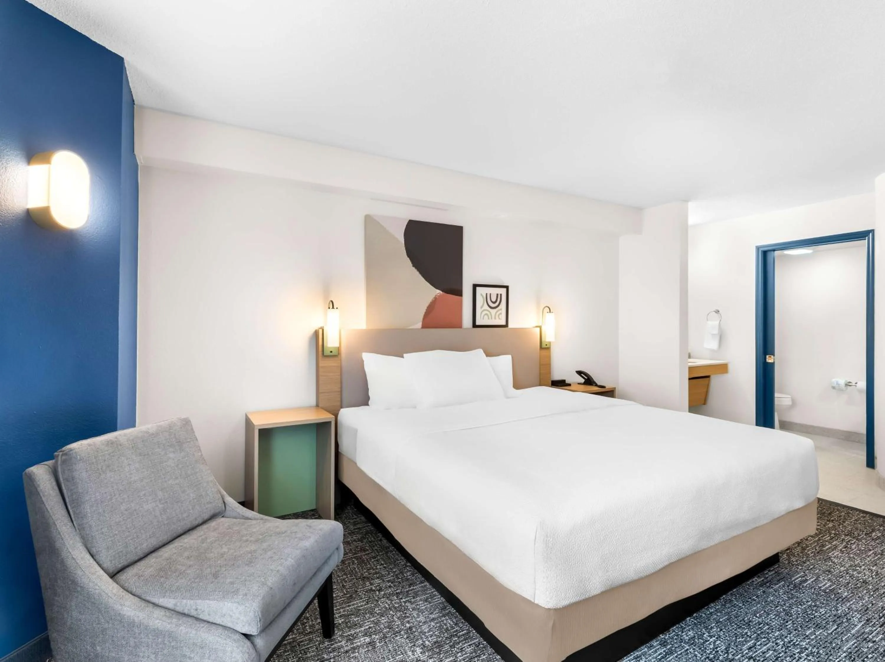 Bed in Spark by Hilton Augusta