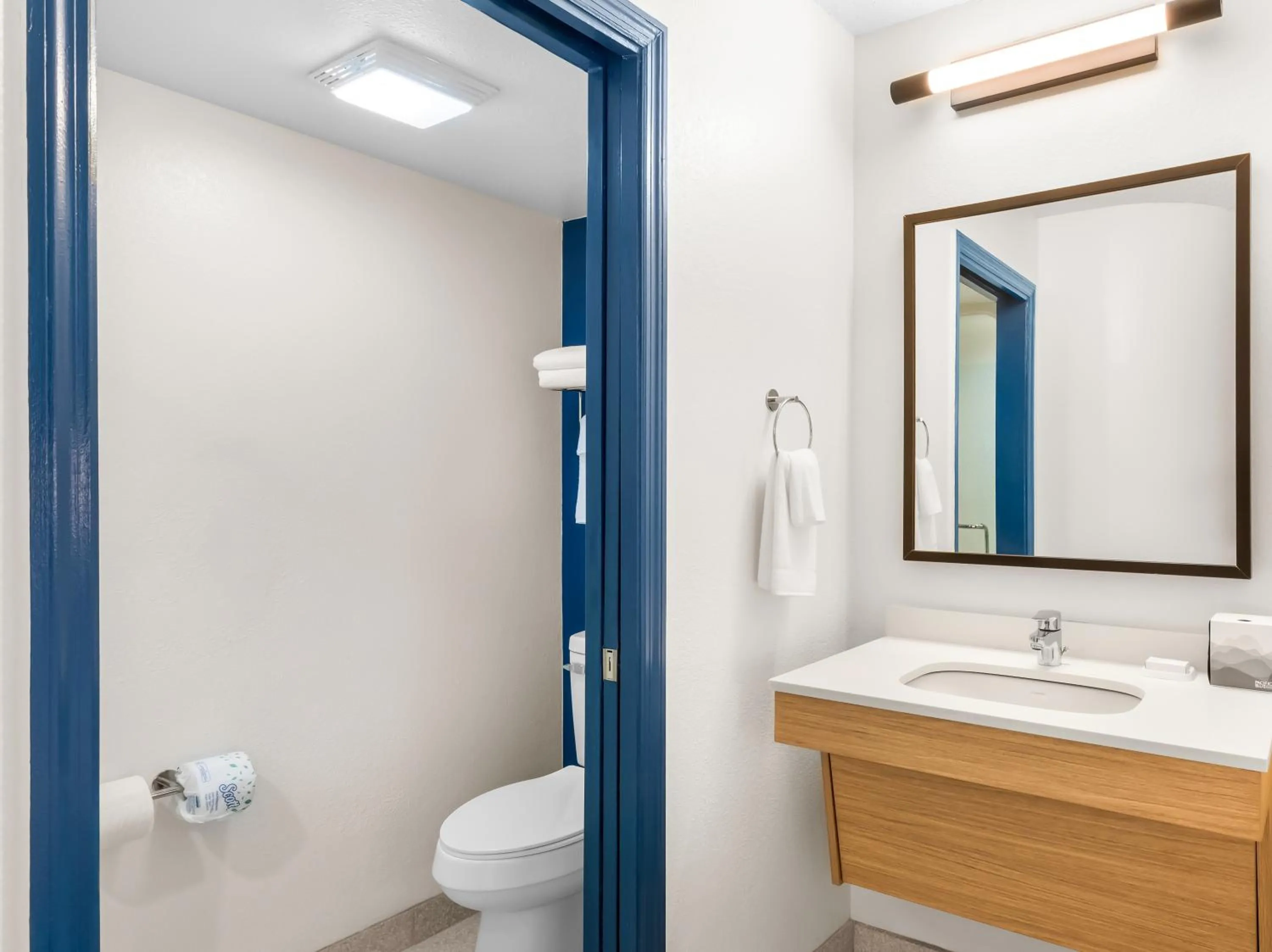 Bathroom in Spark by Hilton Augusta