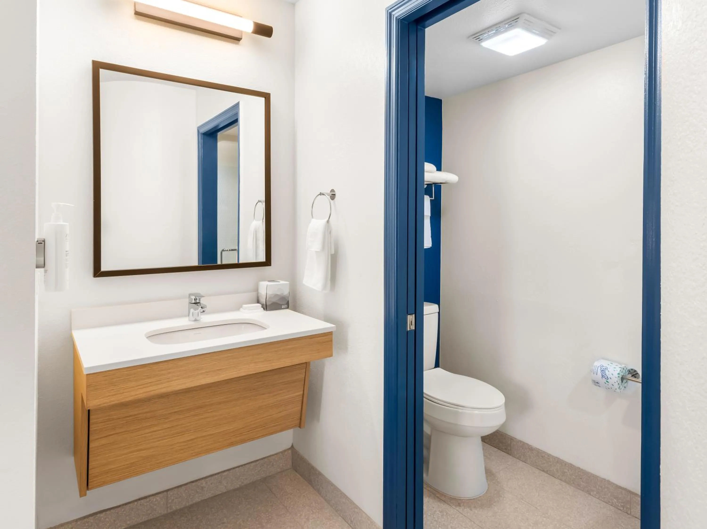 Bathroom in Spark by Hilton Augusta