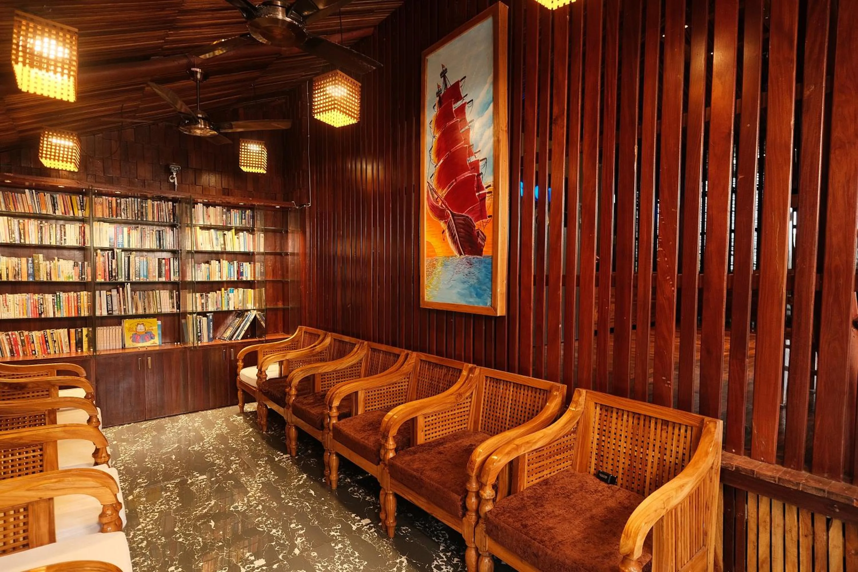 Library in Rainforest Resort