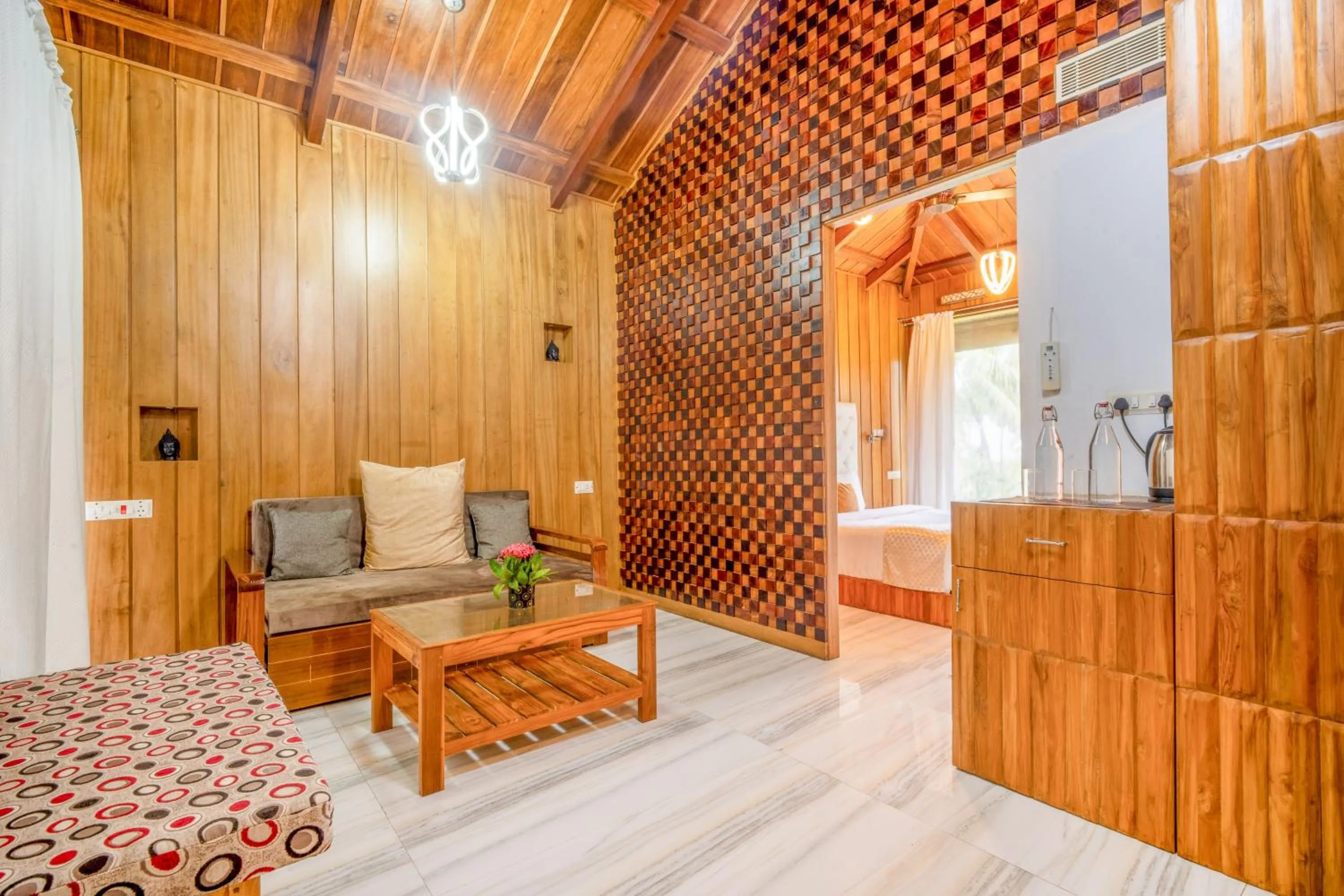 Living room in Rainforest Resort