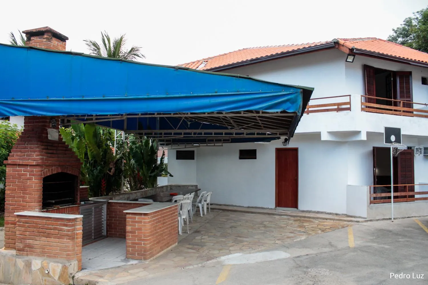 Patio in Hotel Halloween Inn Penedo