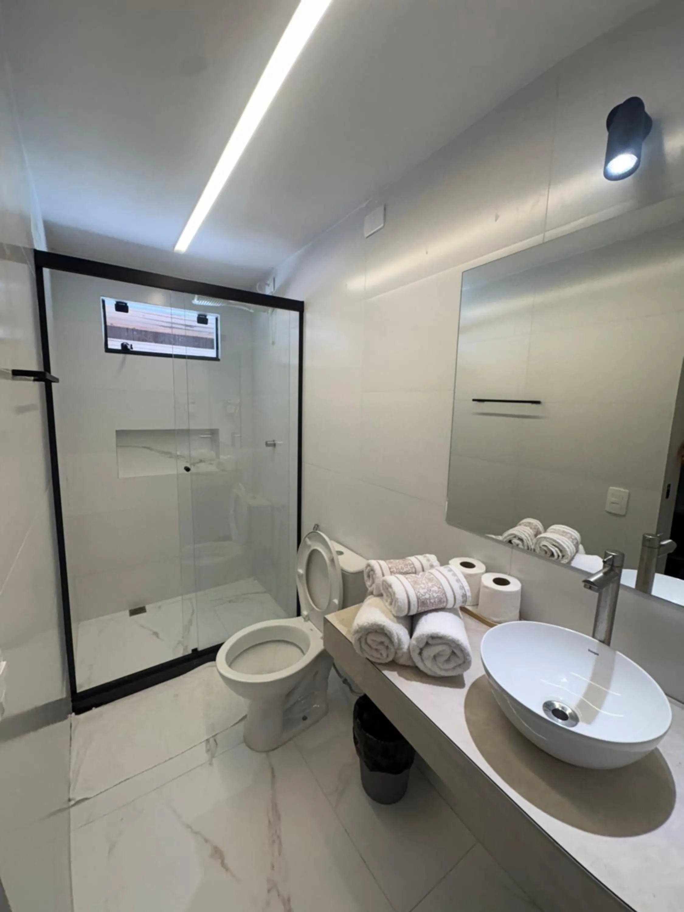 Toilet in Hotel Halloween Inn Penedo